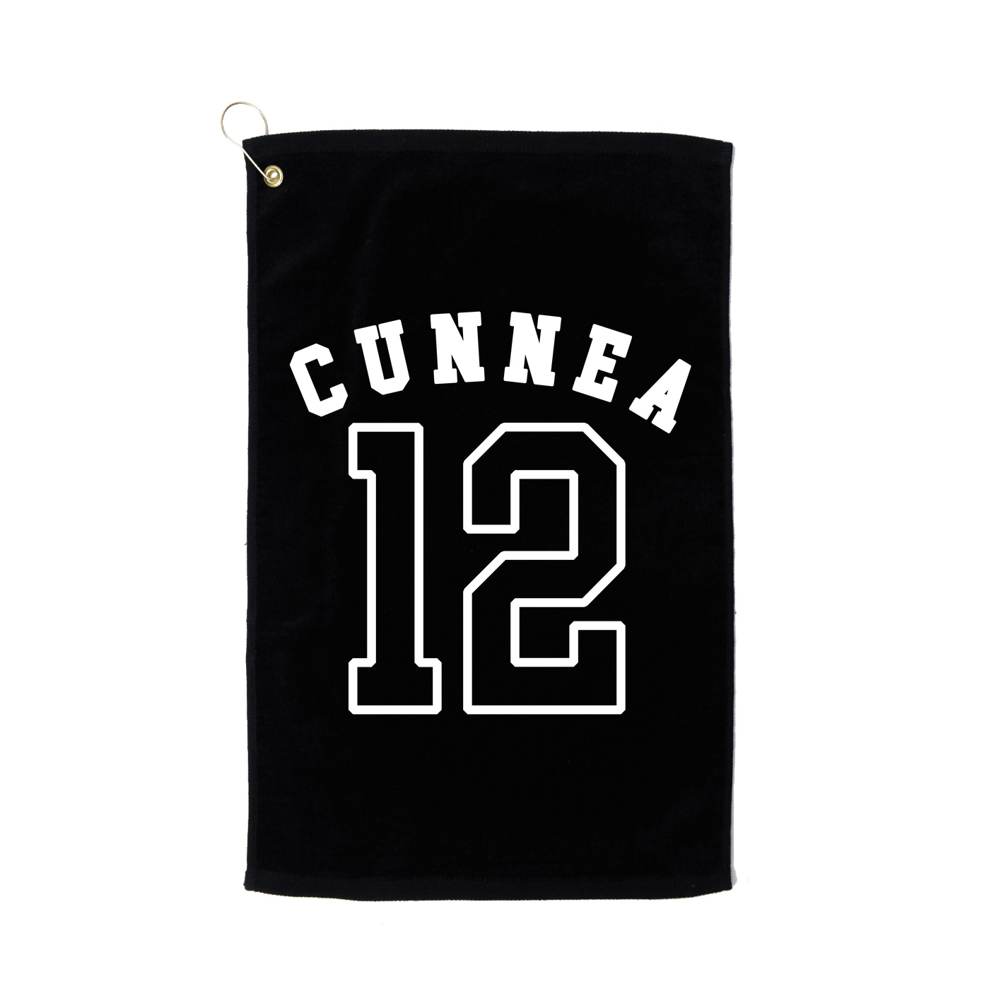 Golf Towel — Shirsey Arch in Black