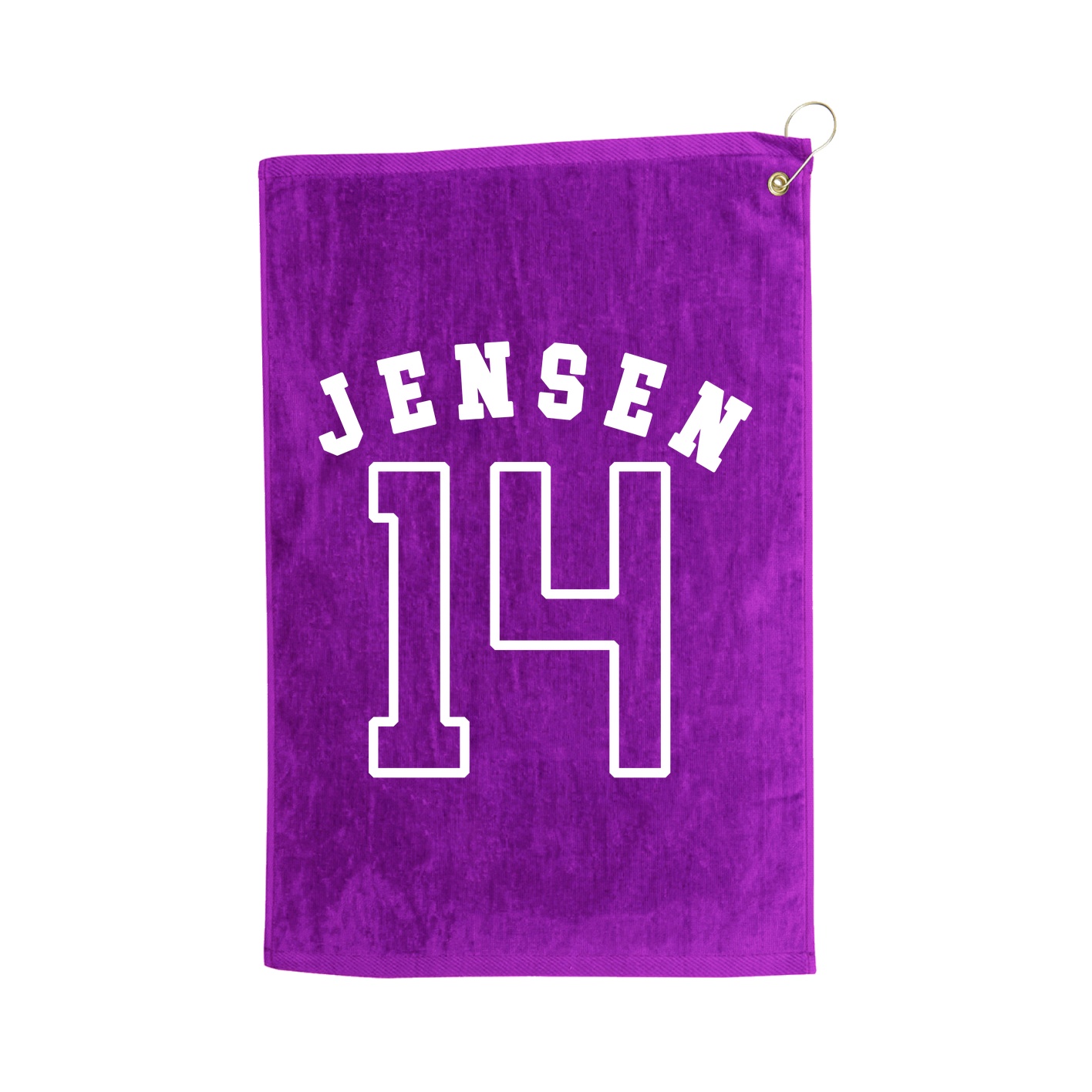 Golf Towel — Shirsey Arch in Purple