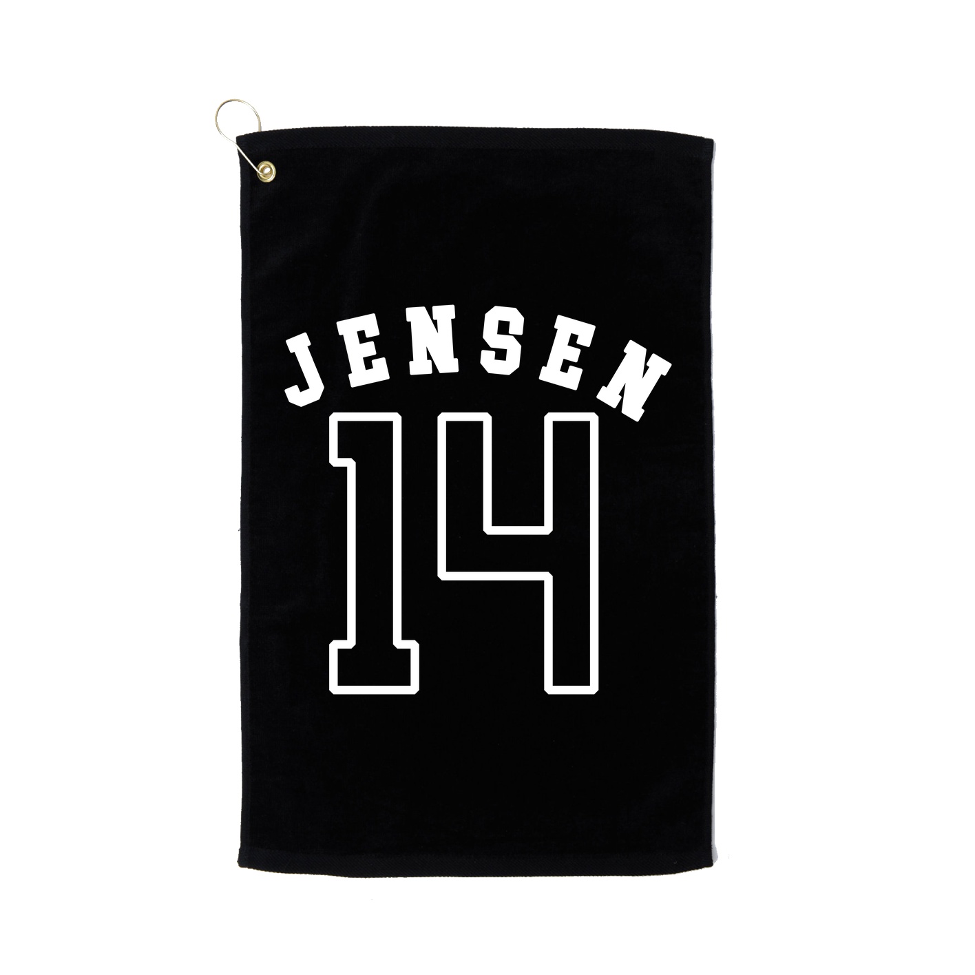 Golf Towel — Shirsey Arch in Black