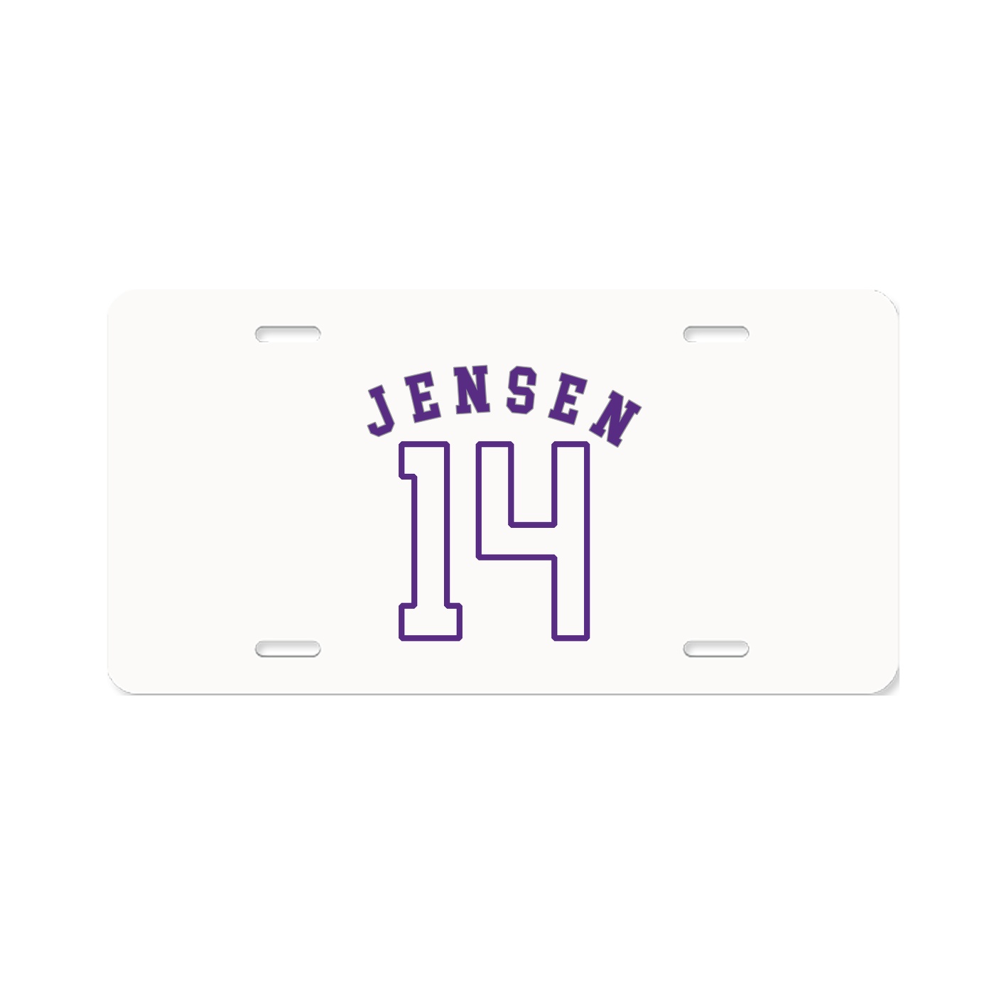 License Plate — Shirsey Arch in Classic