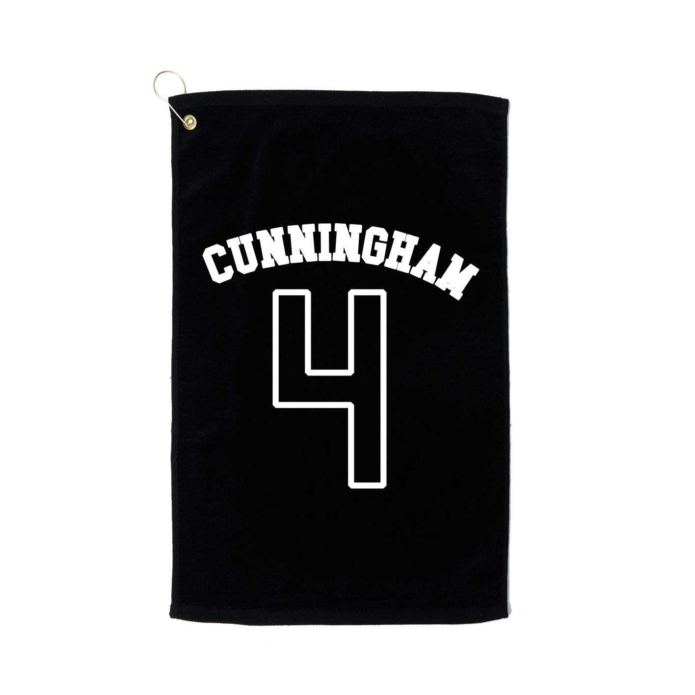 Golf Towel — Shirsey Arch in Black