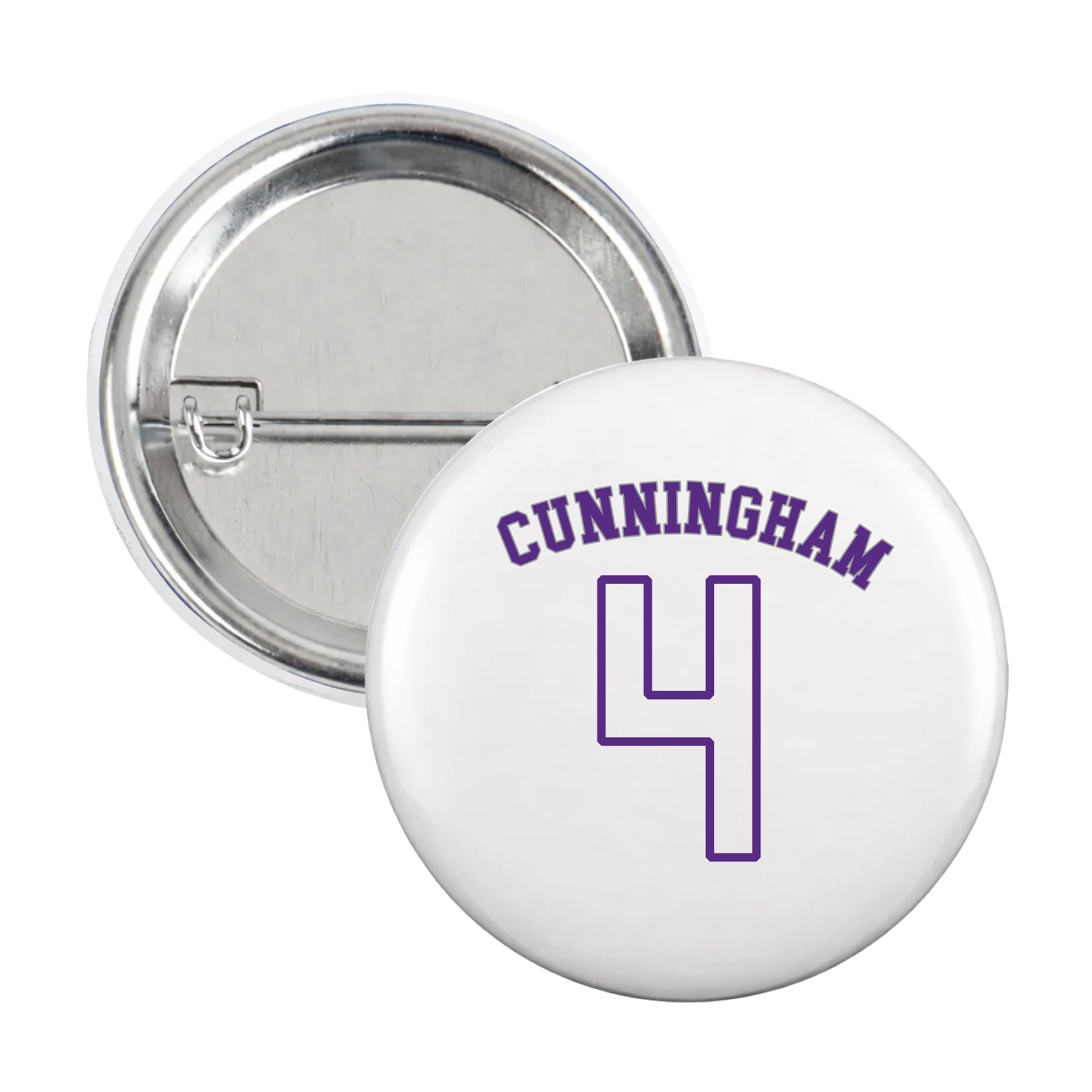 Game Day Button — Shirsey Arch in White