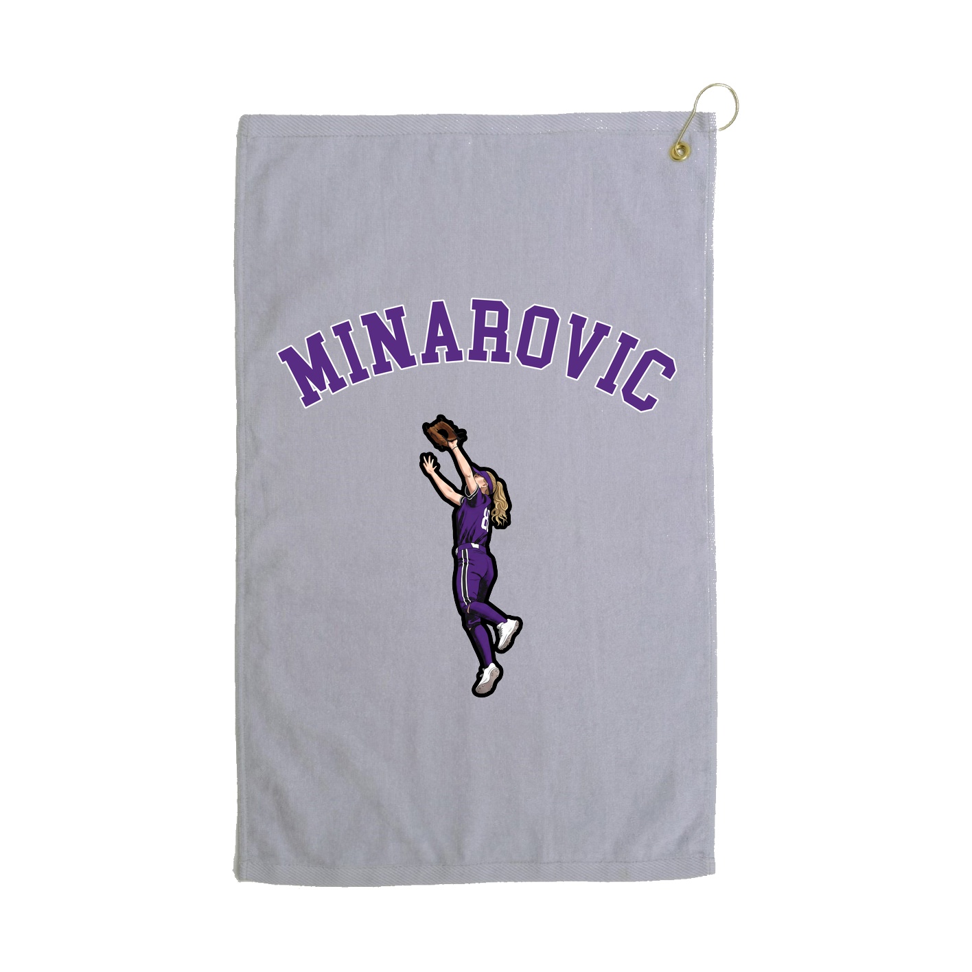 Golf Towel — Shirsey Arch in Grey