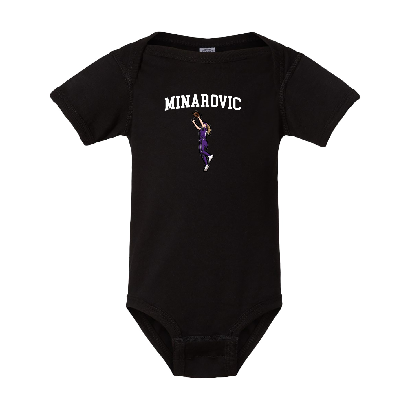 Baby Onesie — Shirsey in Black