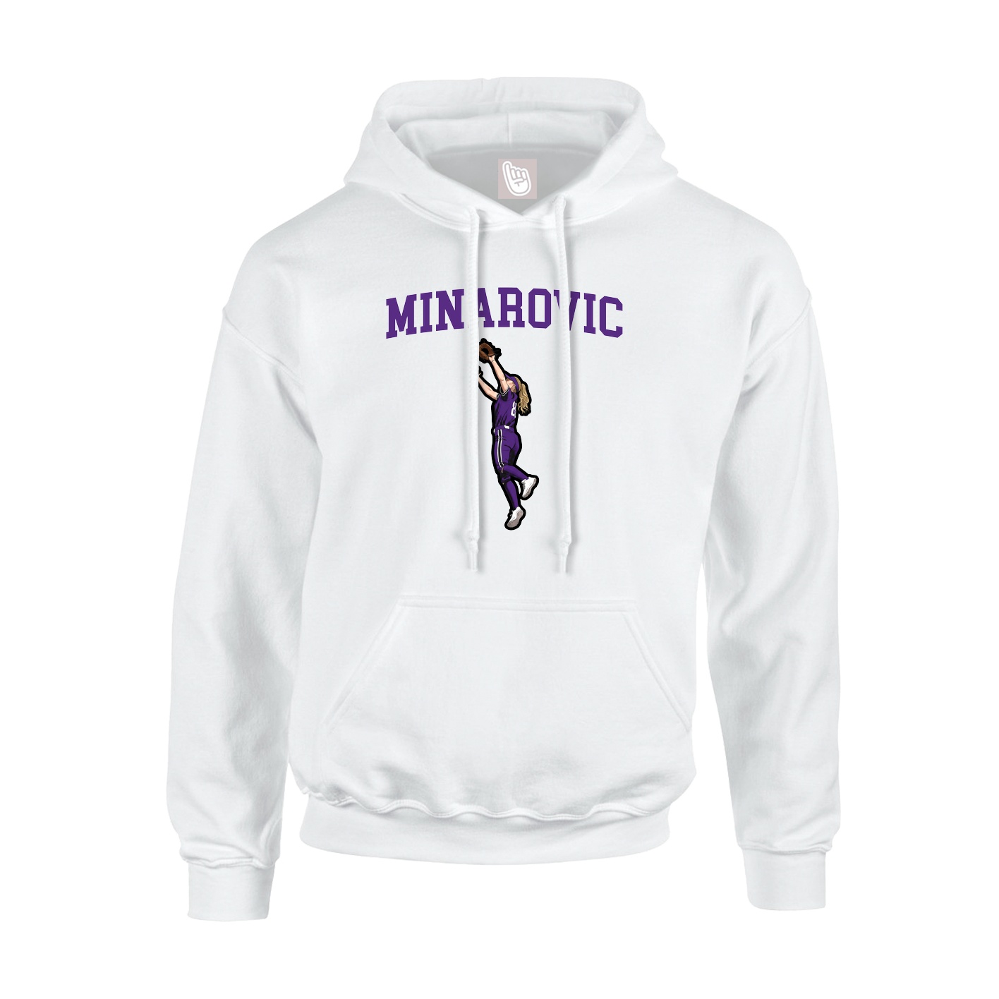 Hoodie — Shirsey in White