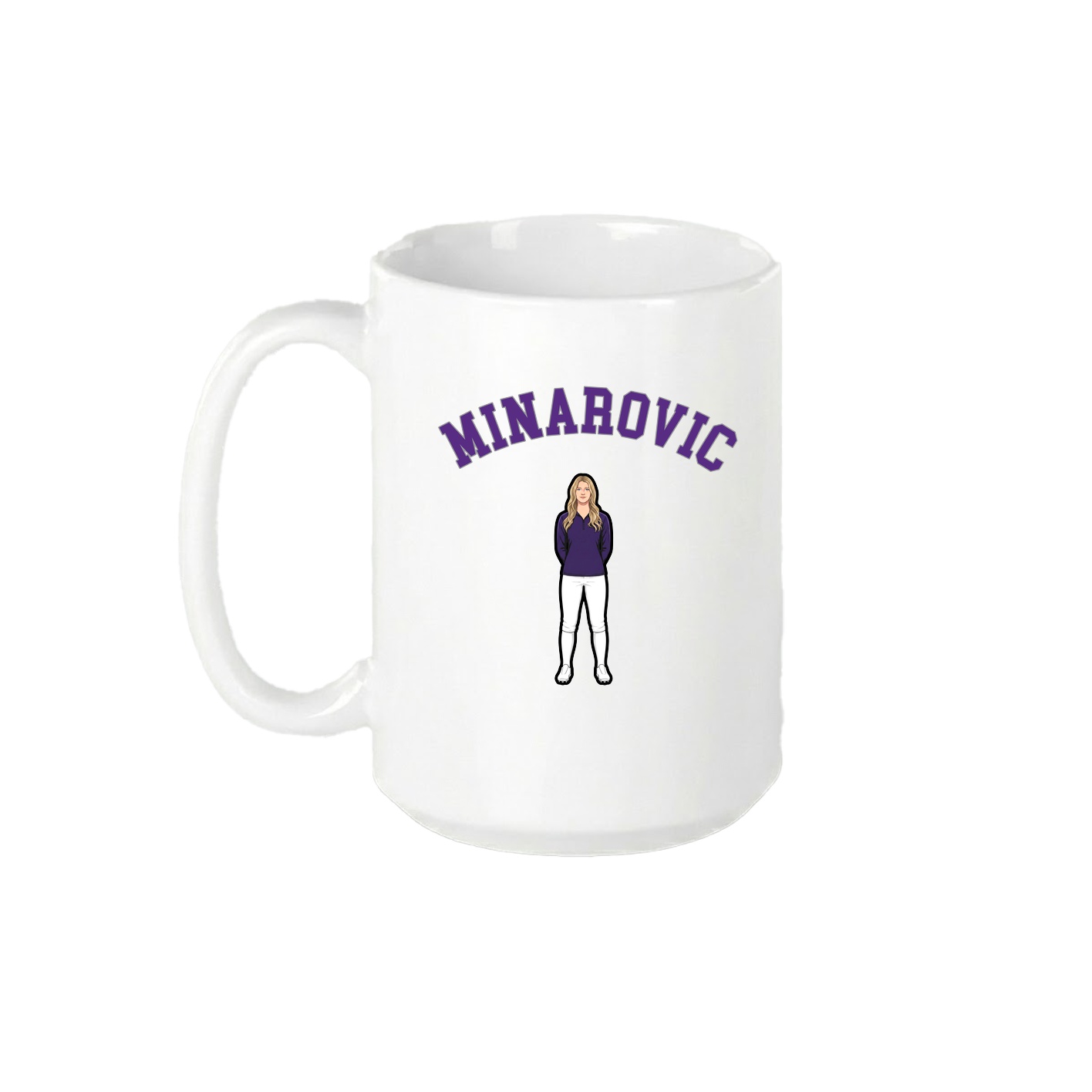 15oz Coffee Mug — Shirsey Arch in White