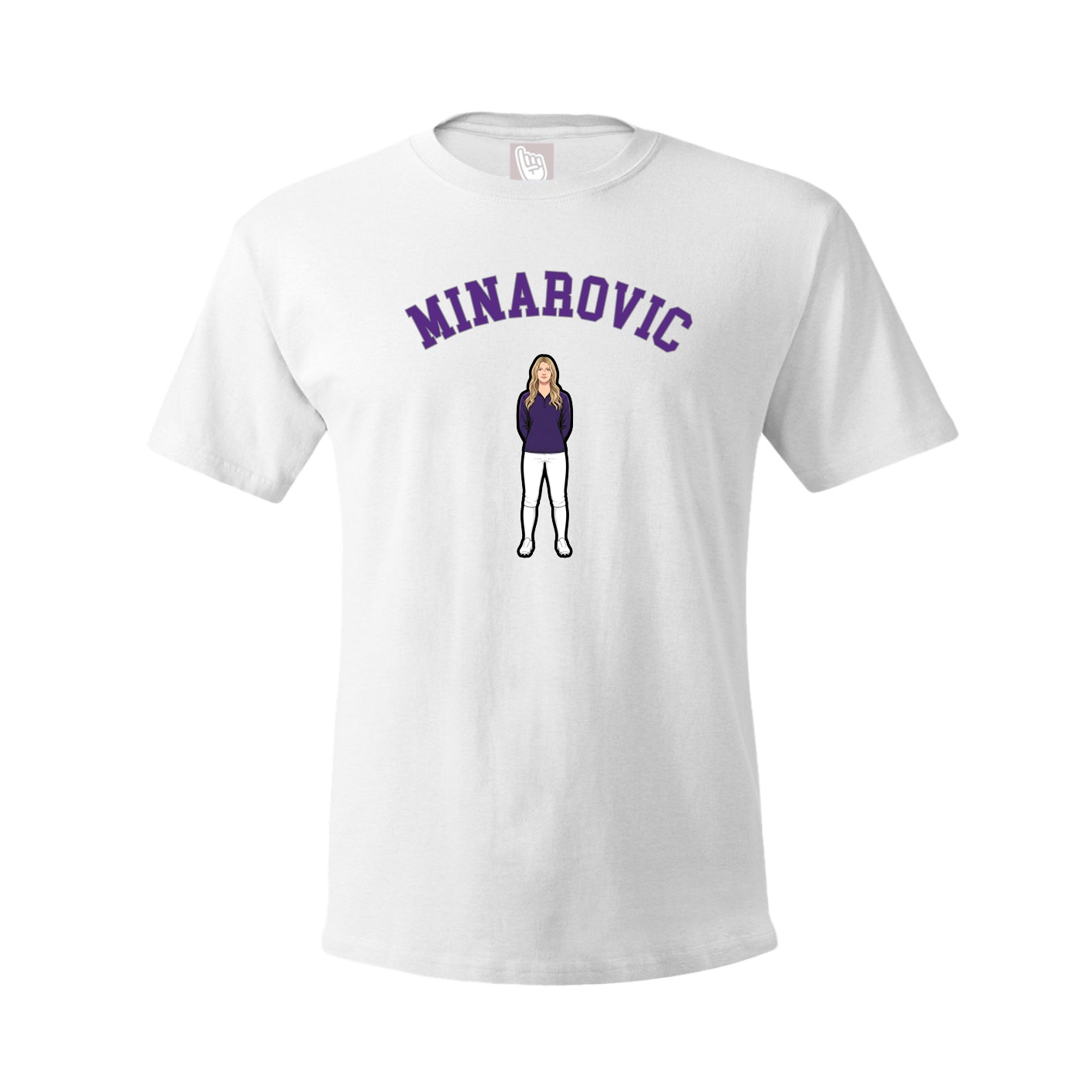 Tee — Shirsey Arch in White