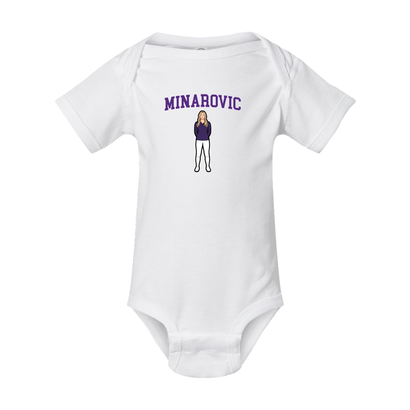 Baby Onesie — Shirsey in White