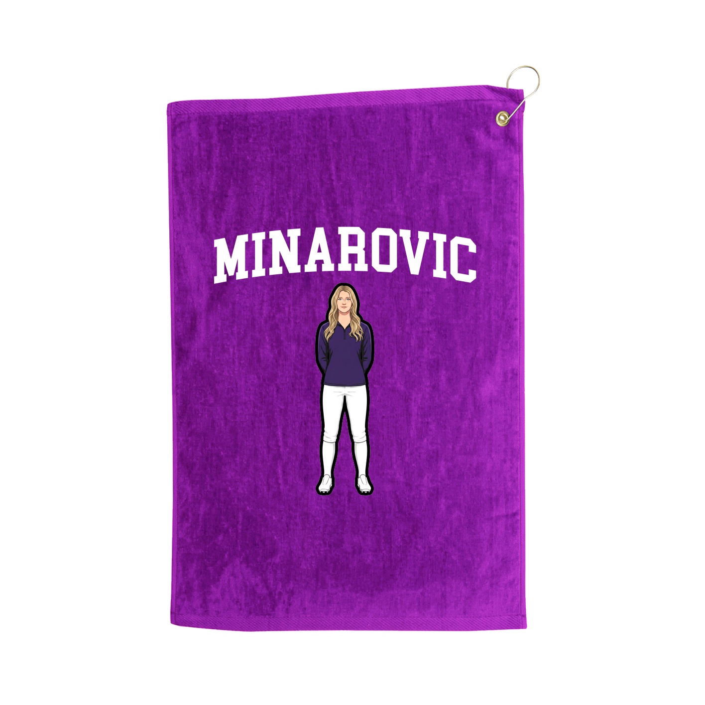Golf Towel — Shirsey in Purple