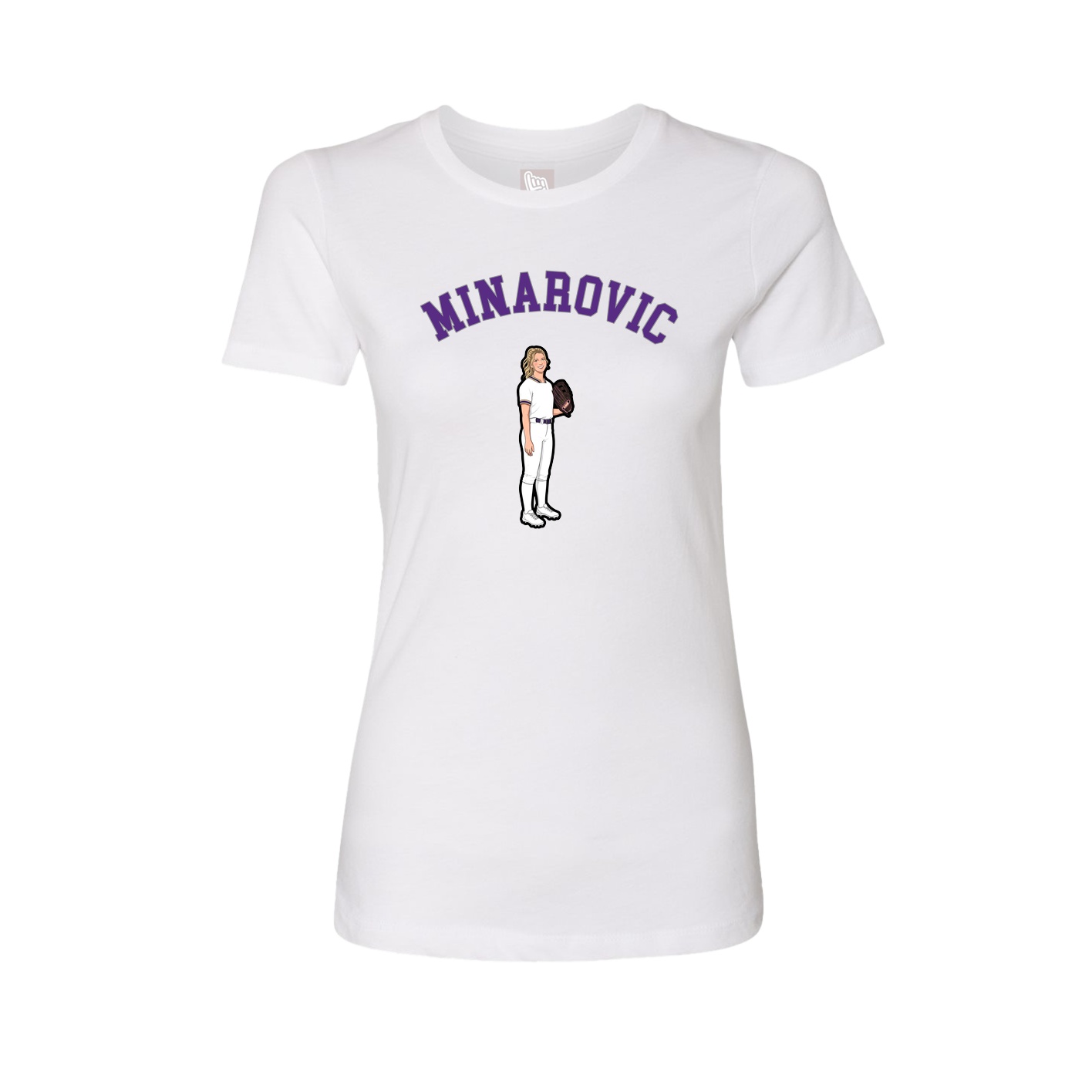 Womens Tee — Shirsey Arch in White