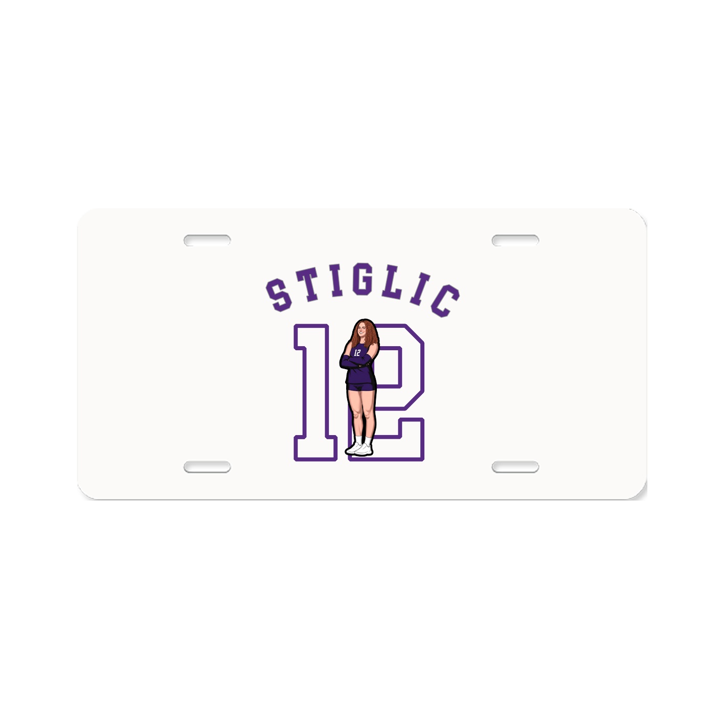 License Plate — Shirsey Arch in Classic