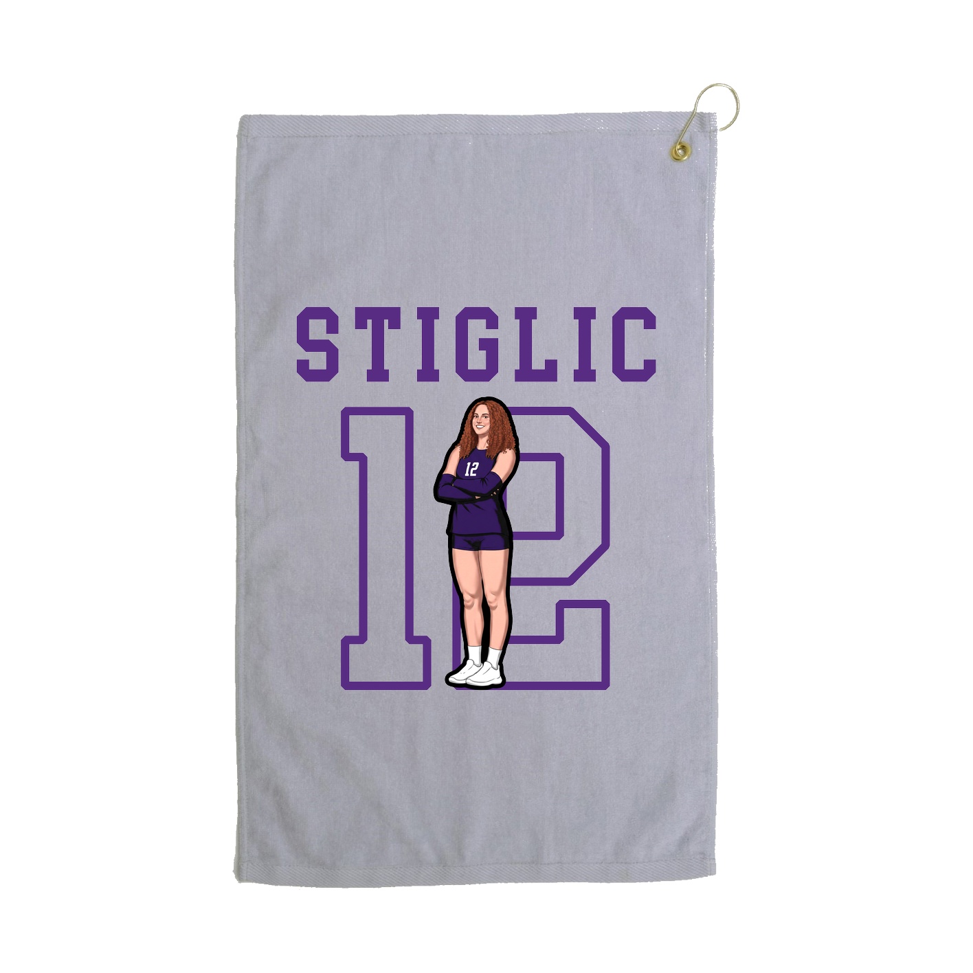 Golf Towel — Shirsey in Grey