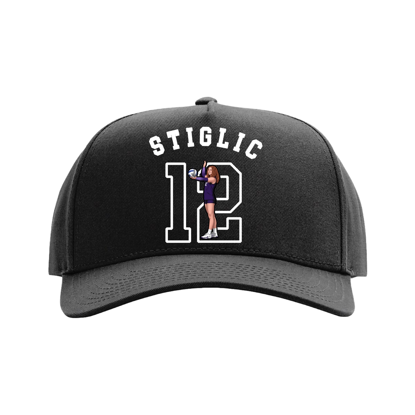 Full Fabric Five-Panel Champ Cap