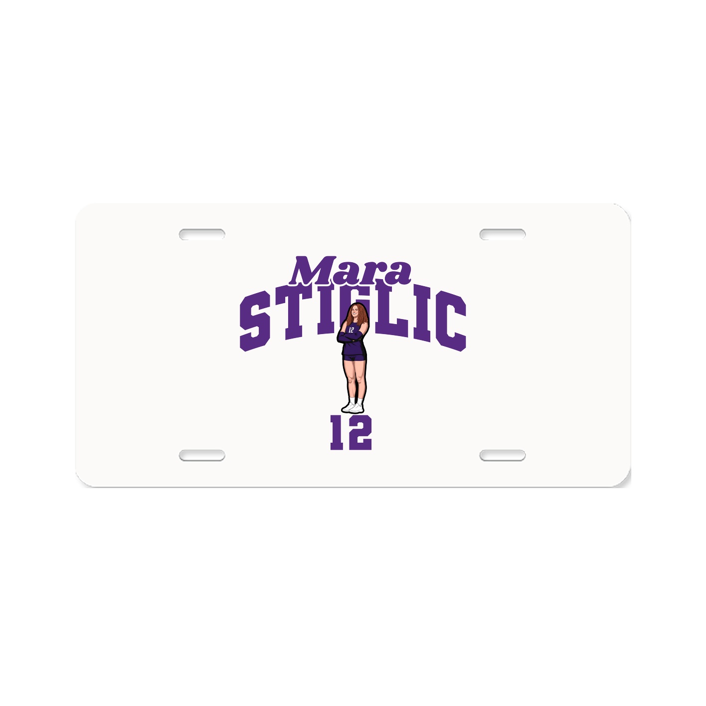License Plate — Signature Arch in Classic