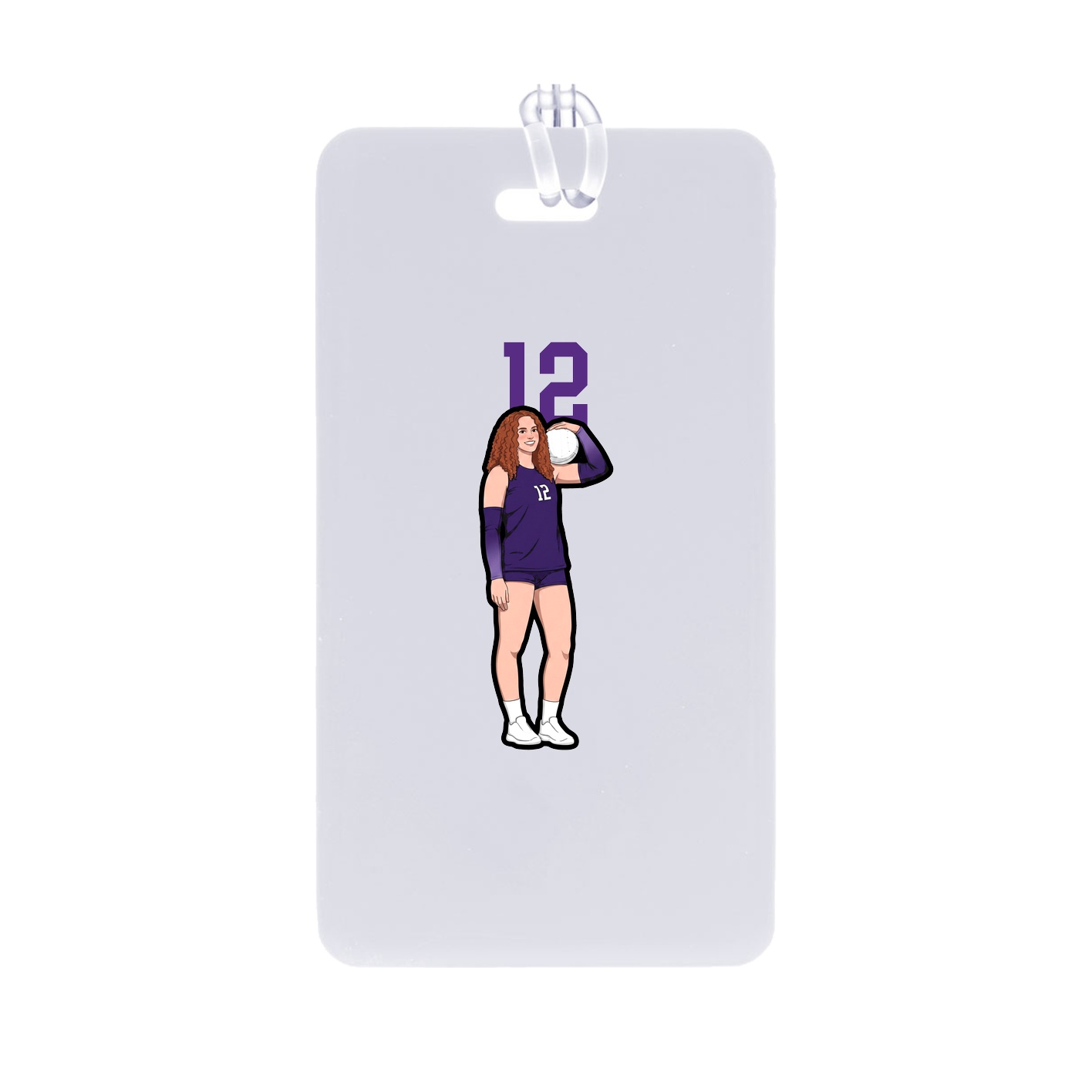 Bag Tag — Number Top in Classic