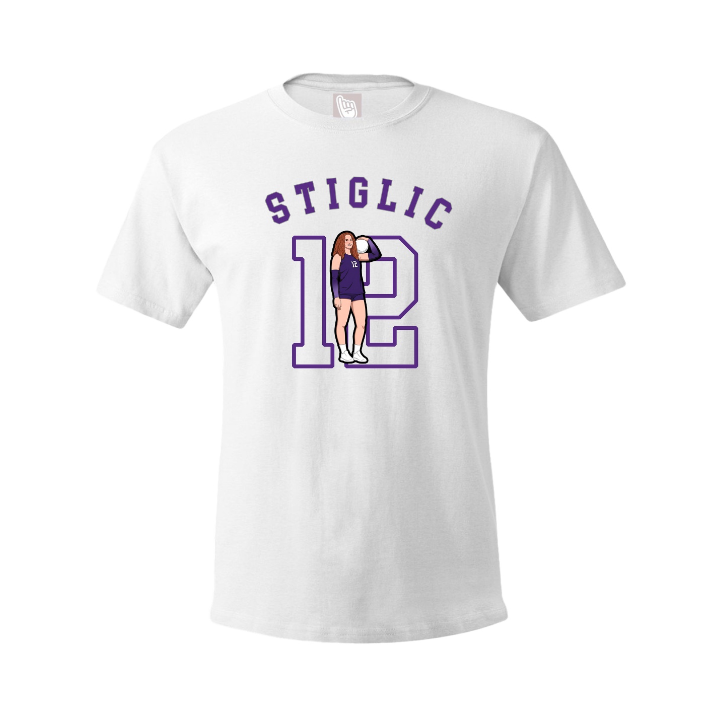 Tee — Shirsey Arch in White