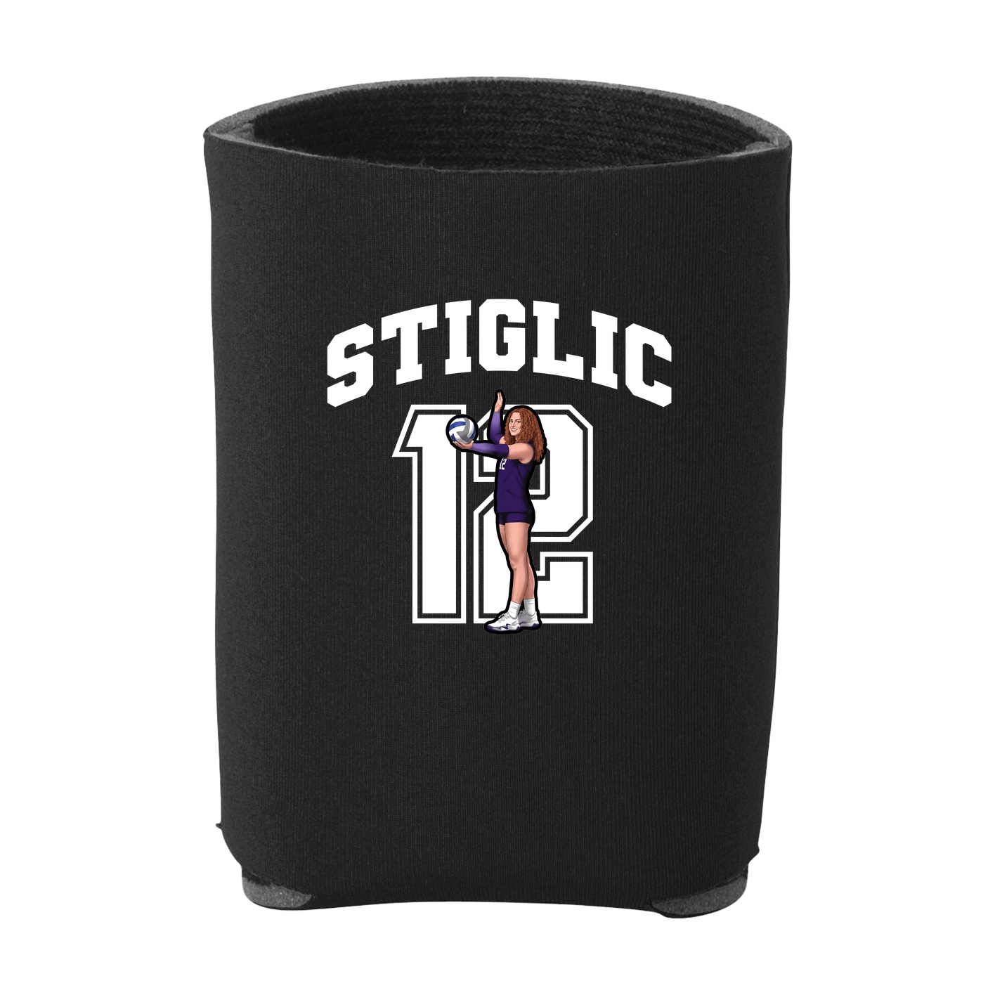 Can Holder — Number in Black