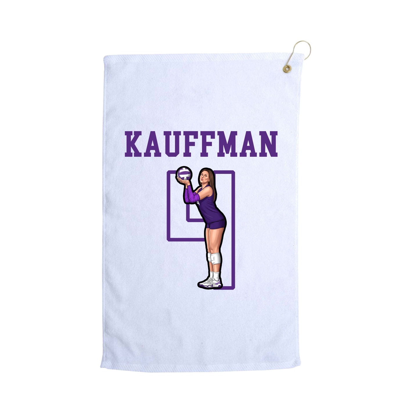 Golf Towel — Shirsey in White