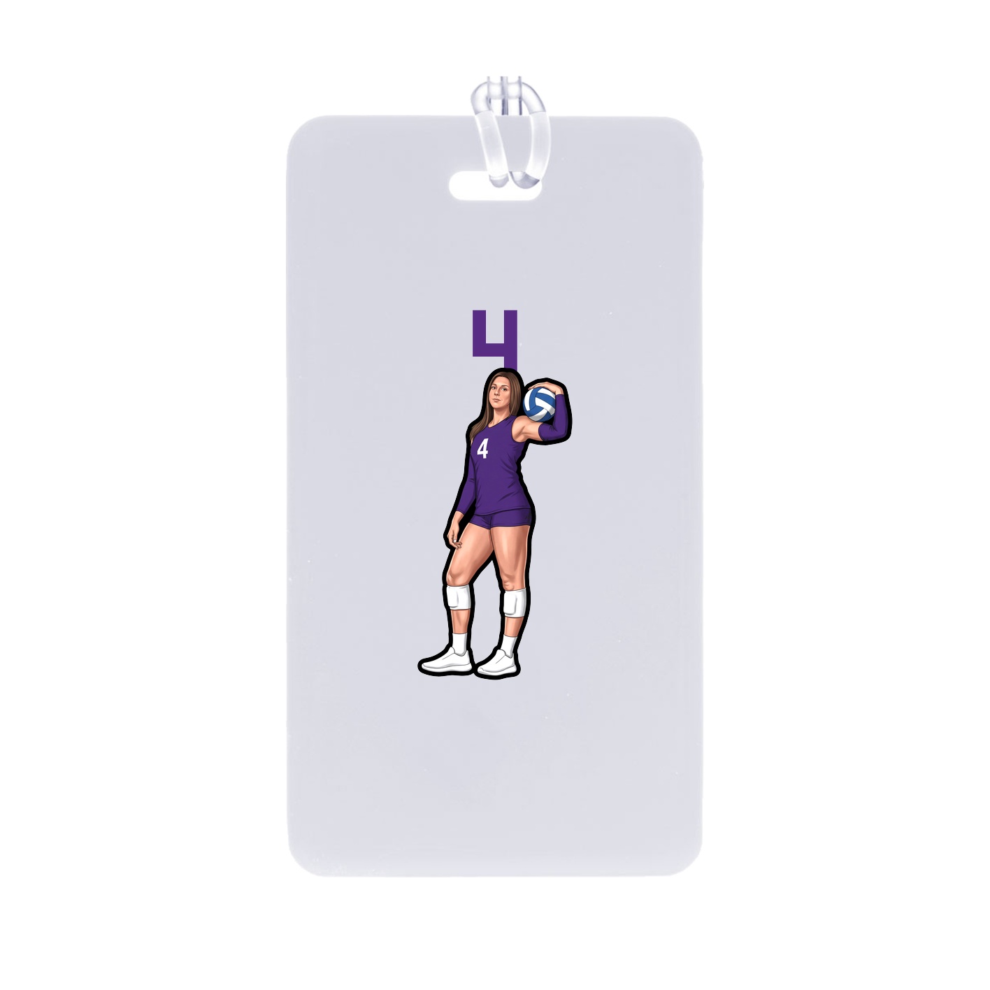 Bag Tag — Number Top in Classic