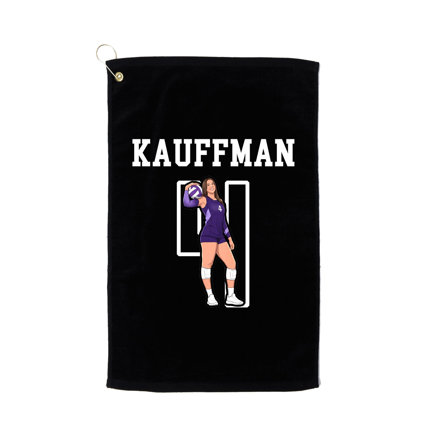Golf Towel — Shirsey in Black