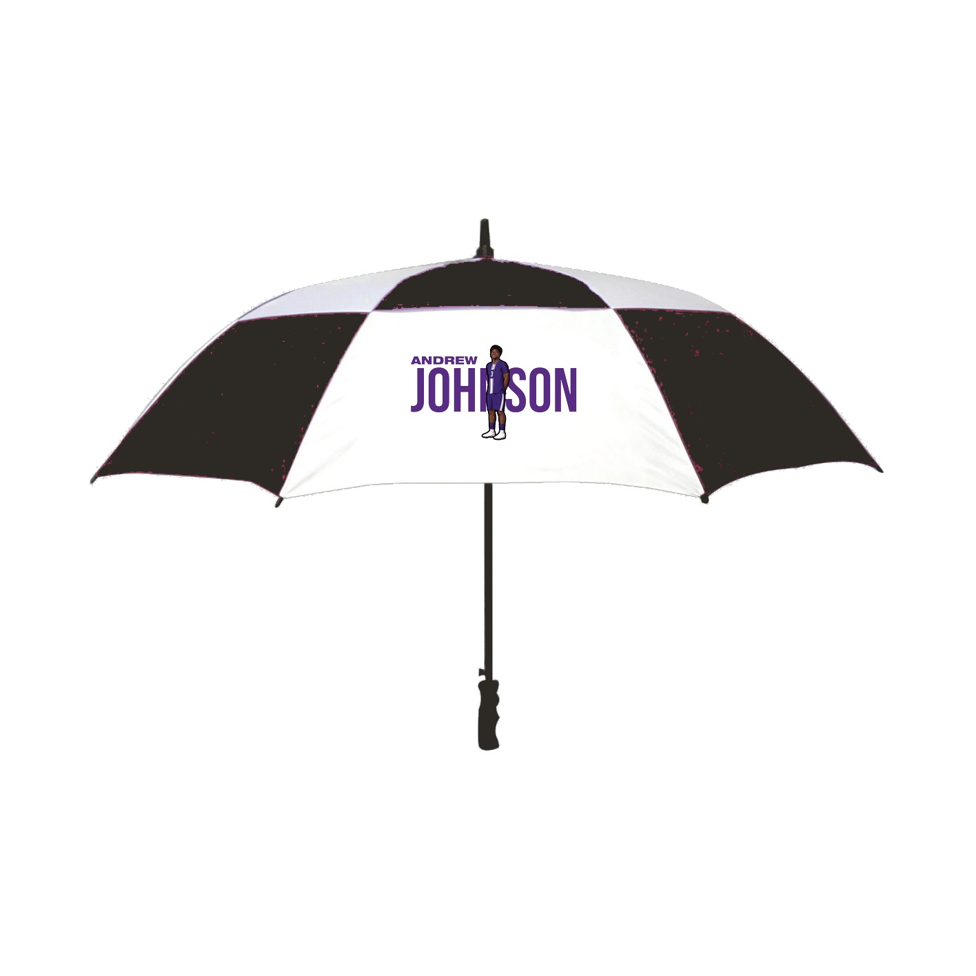 Golf Umbrella — Player Name in Black