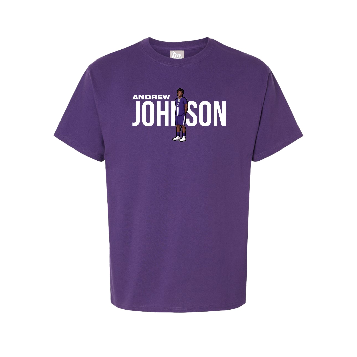 Tee — Player Name in Purple