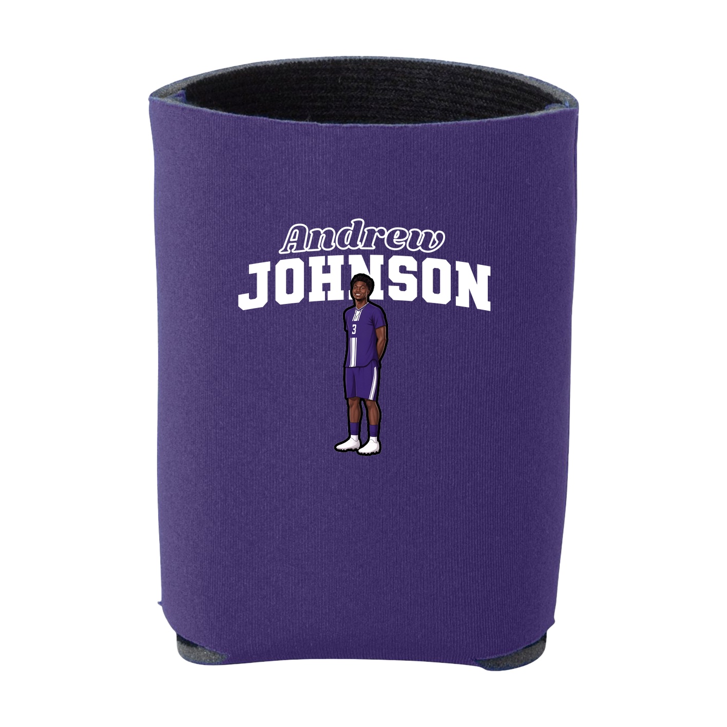 Can Holder — Name Arch in Purple
