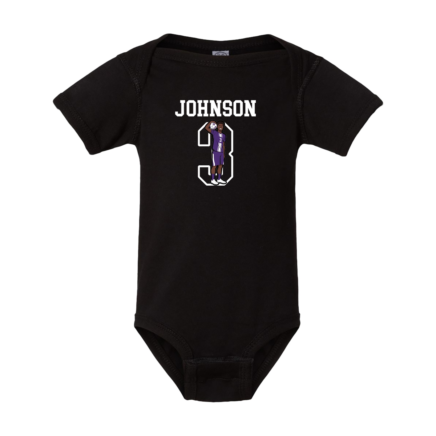 Baby Onesie — Shirsey in Black
