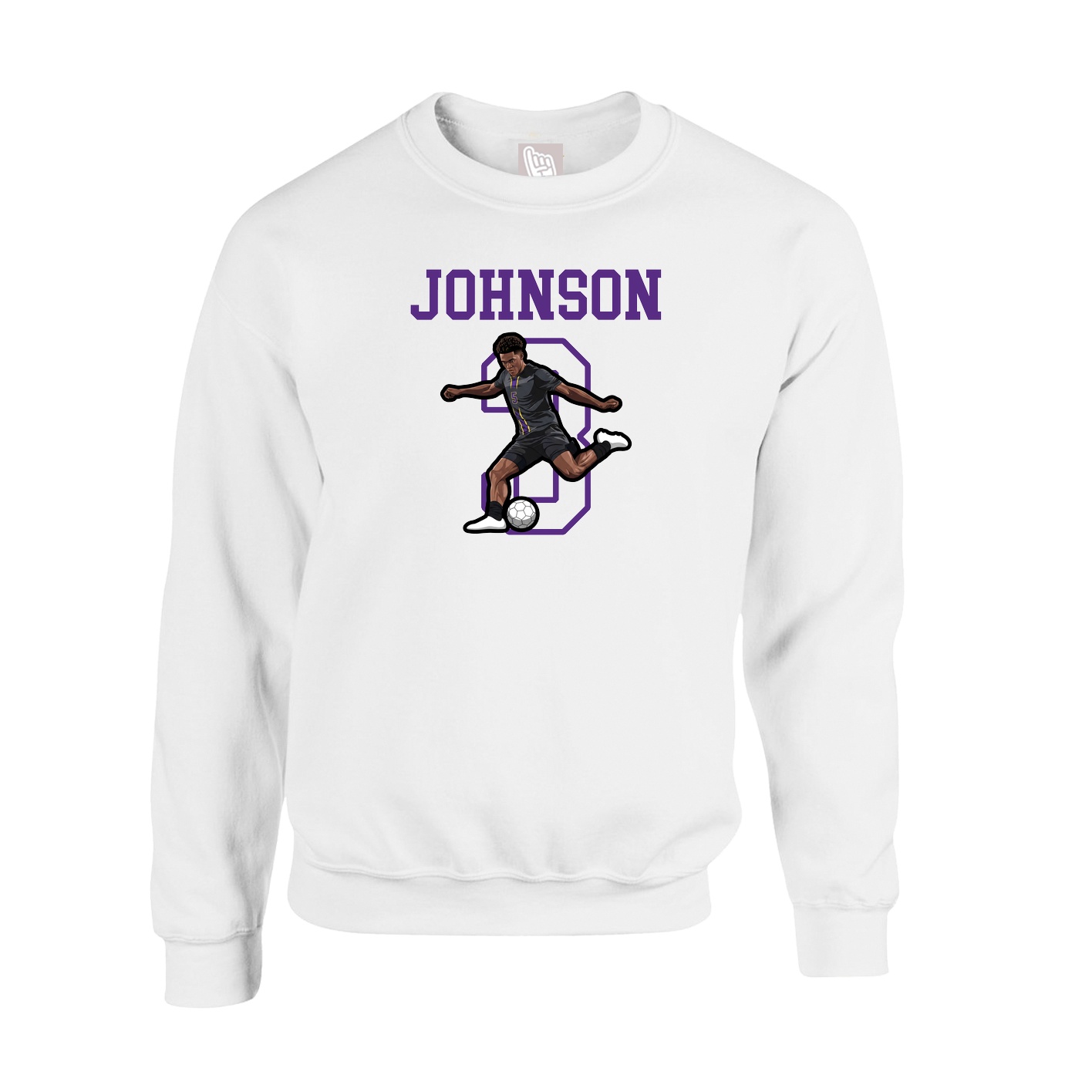 Fleece Crew — Shirsey in White