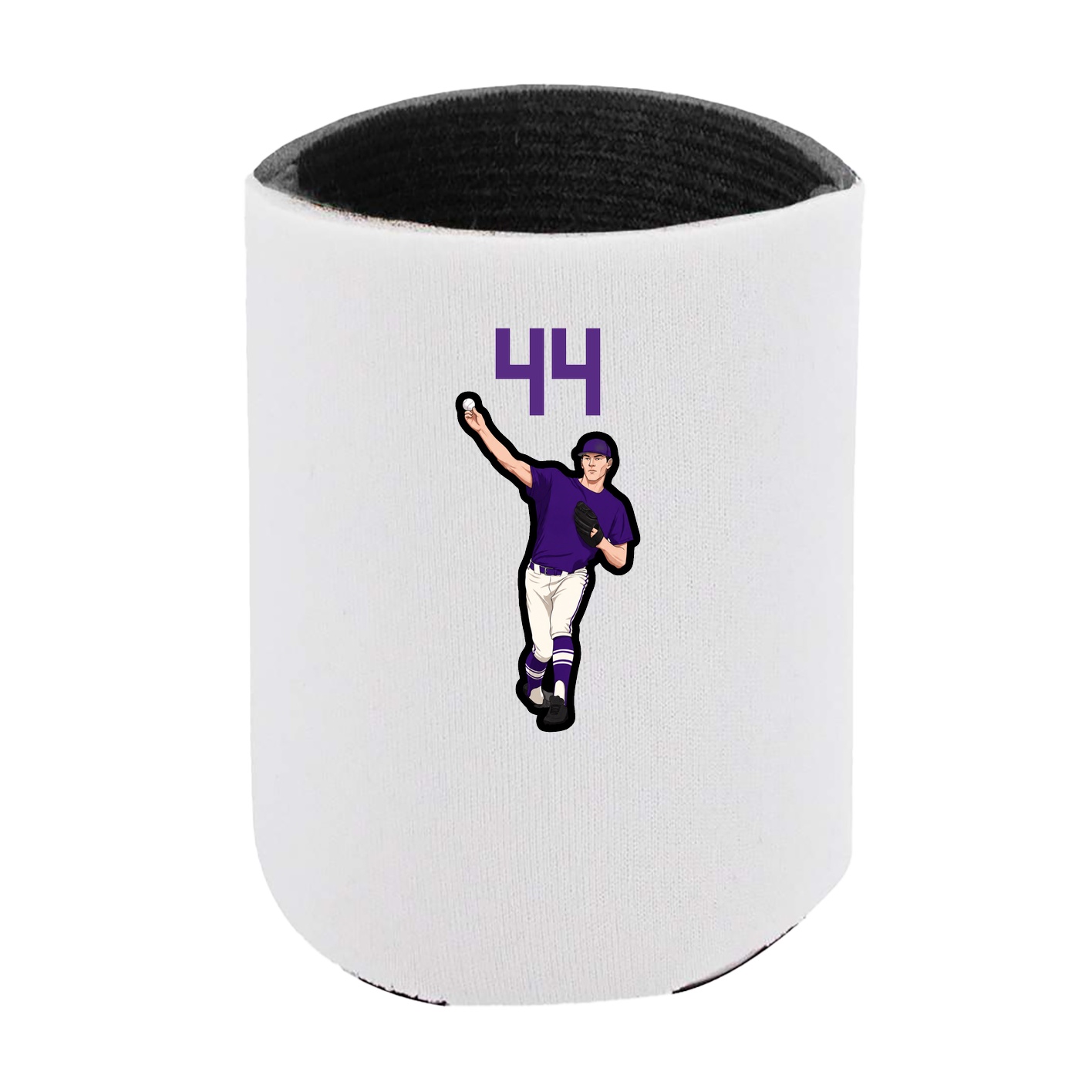 Can Holder — Number Top in White