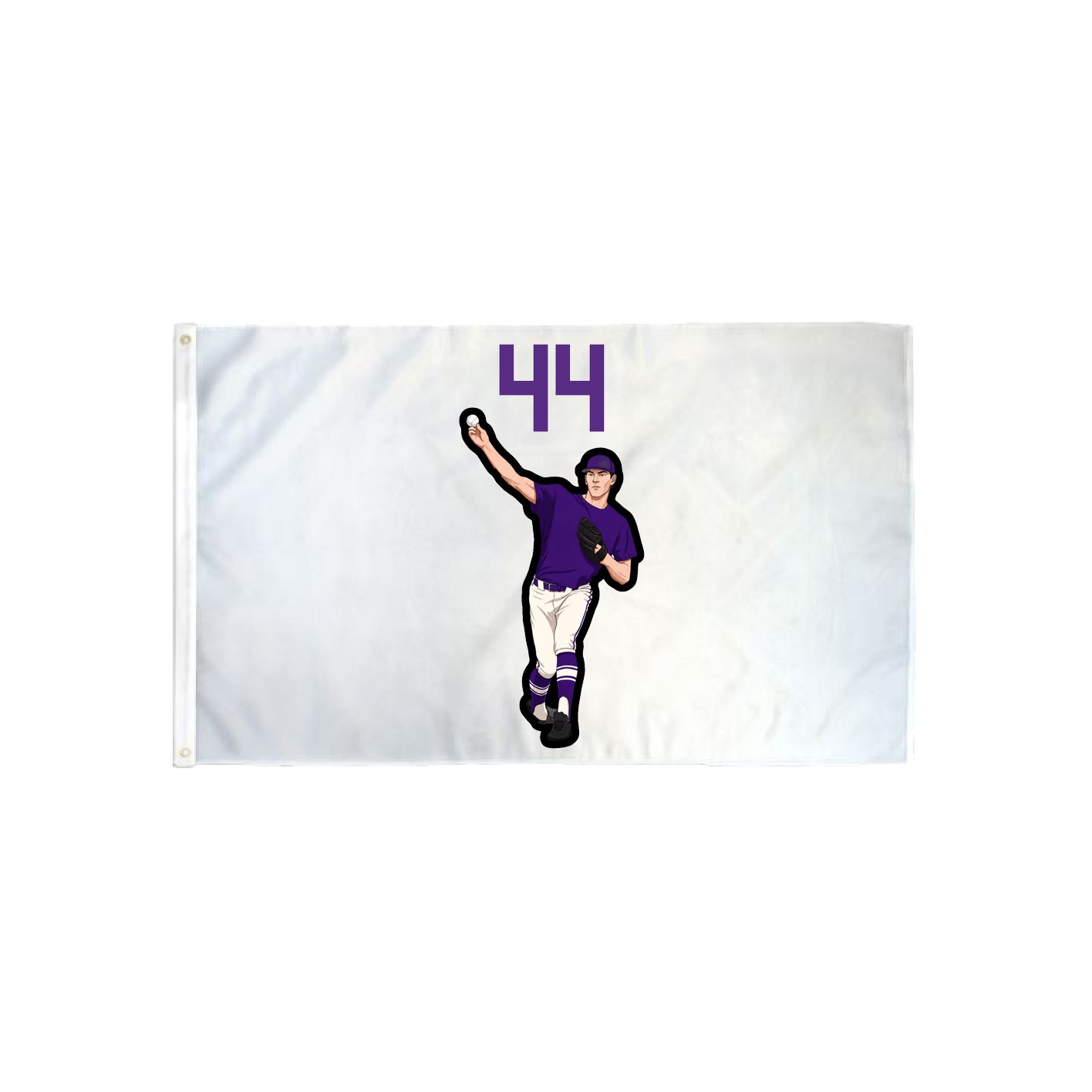 3x5 Flag — Number Top in Classic