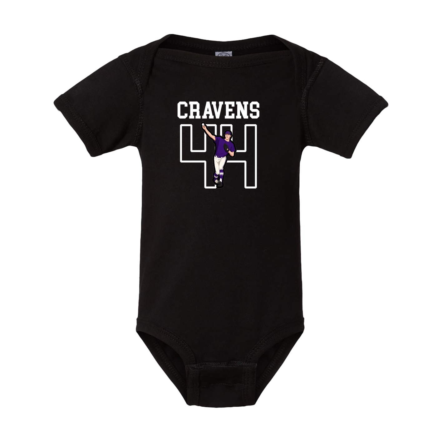 Baby Onesie — Shirsey in Black