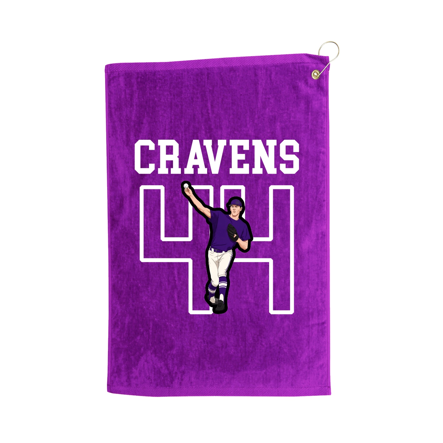 Golf Towel — Shirsey in Purple