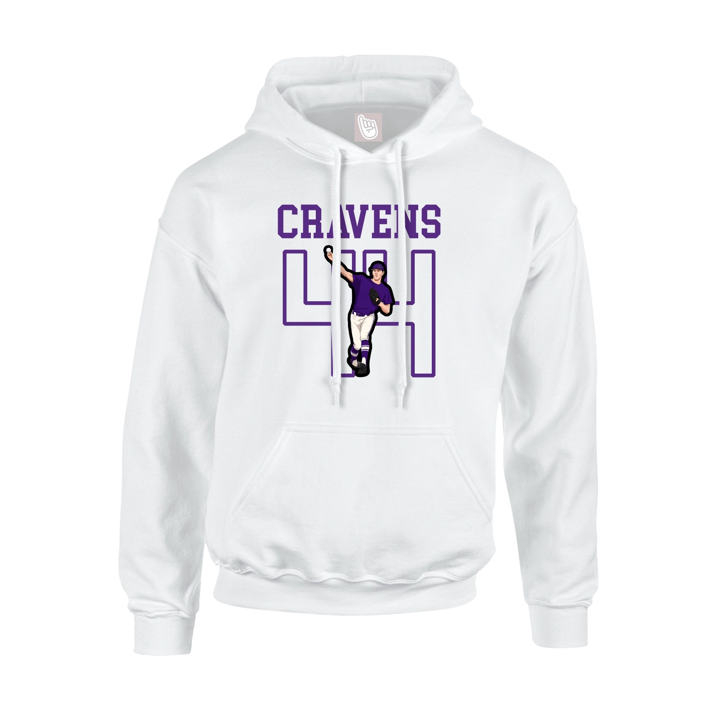 Youth Hoodie — Shirsey in White