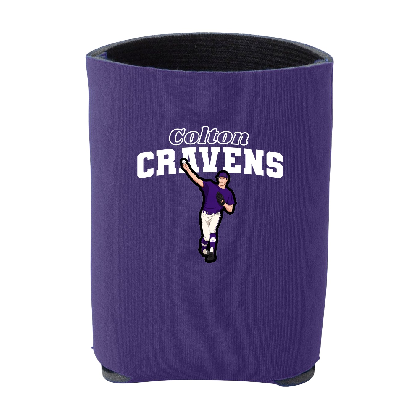 Can Holder — Name Arch in Purple
