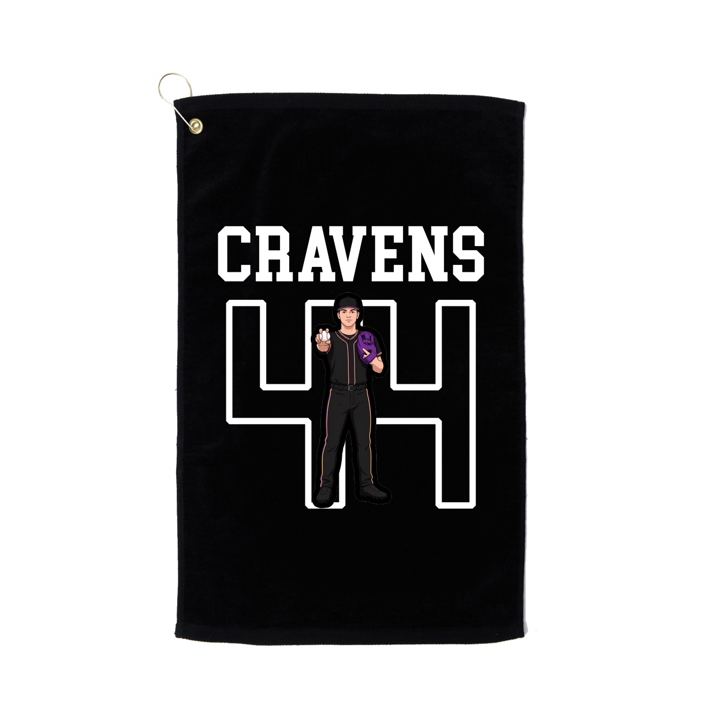 Golf Towel — Shirsey in Black