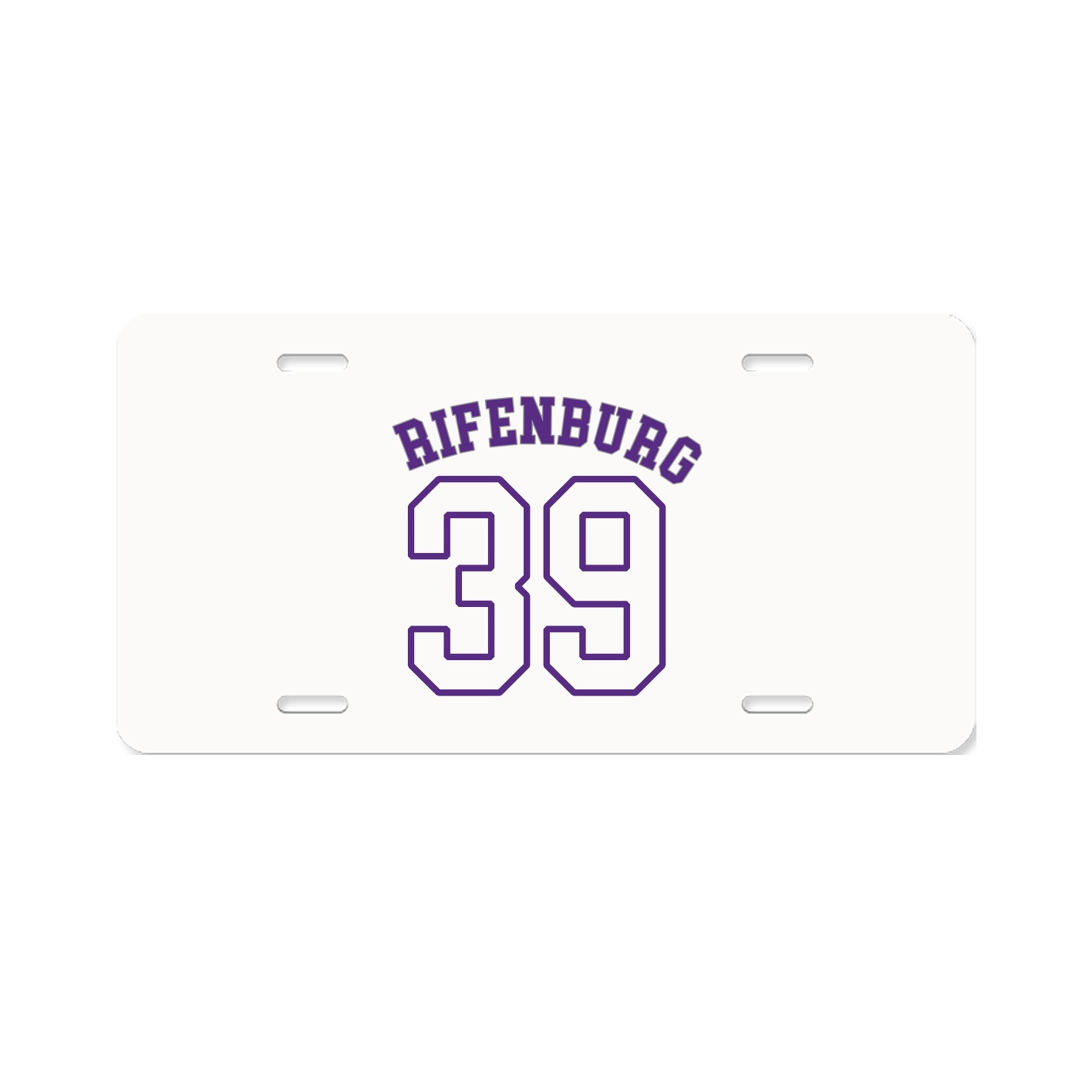 License Plate — Shirsey Arch in Classic
