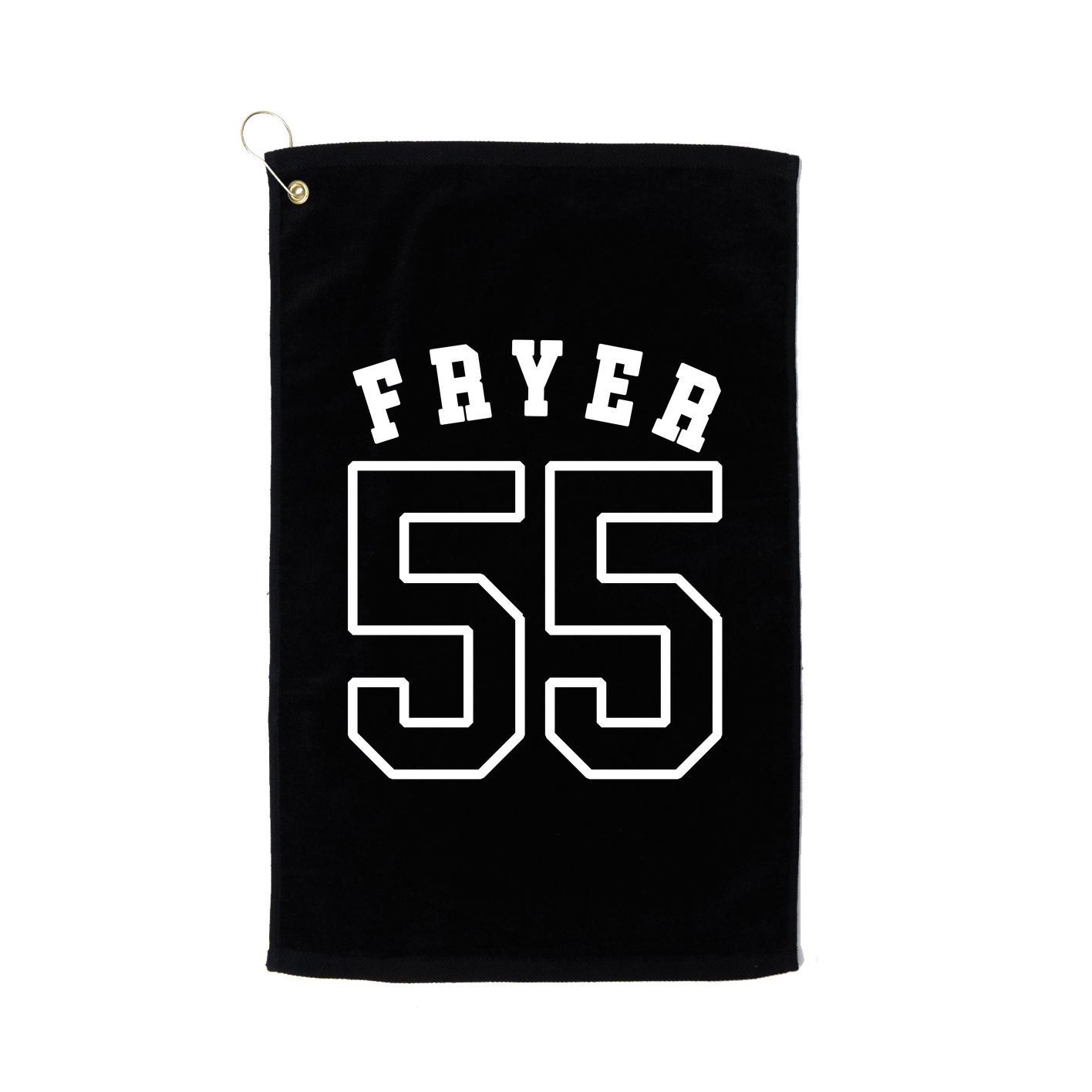 Golf Towel — Shirsey Arch in Black
