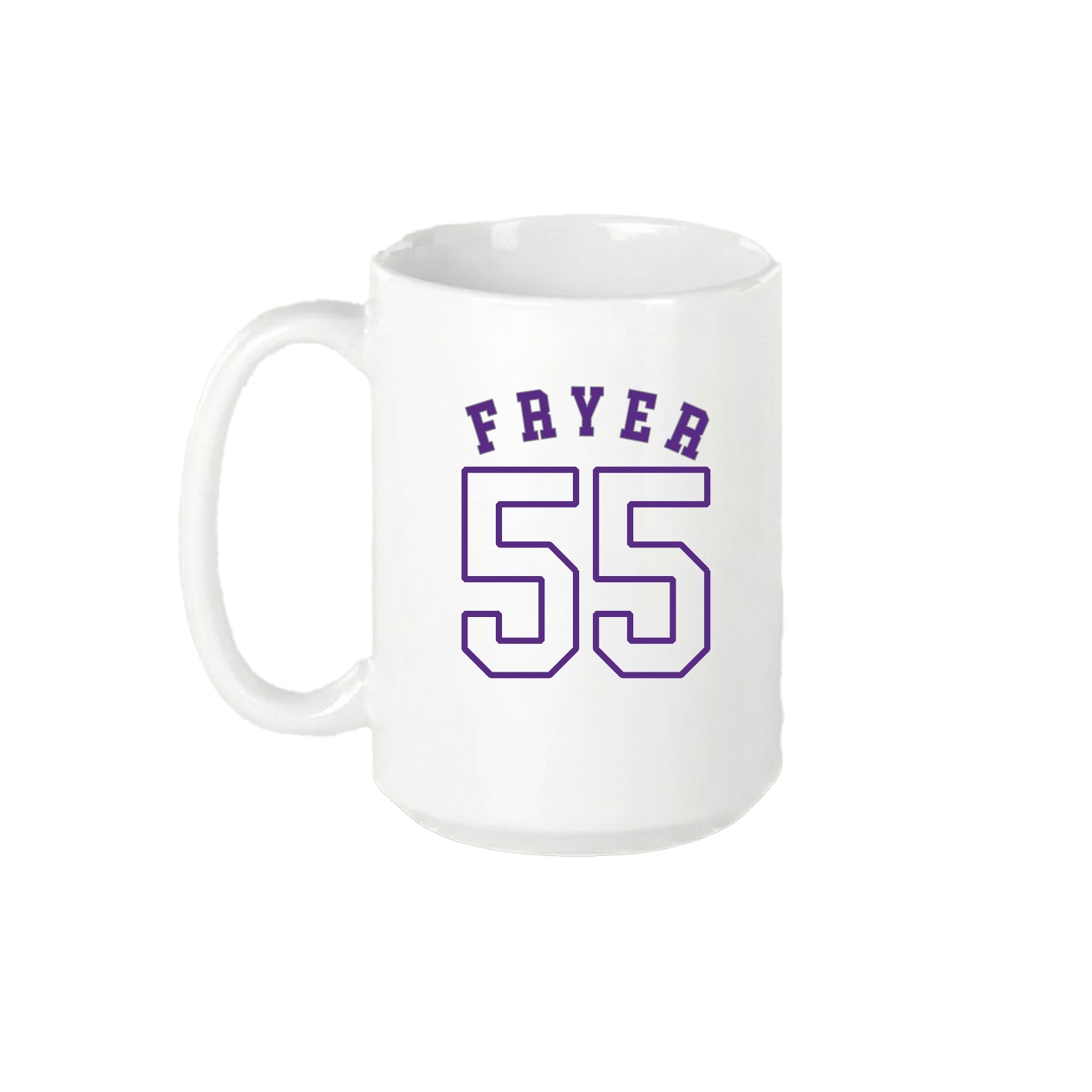 15oz Coffee Mug — Shirsey Arch in White