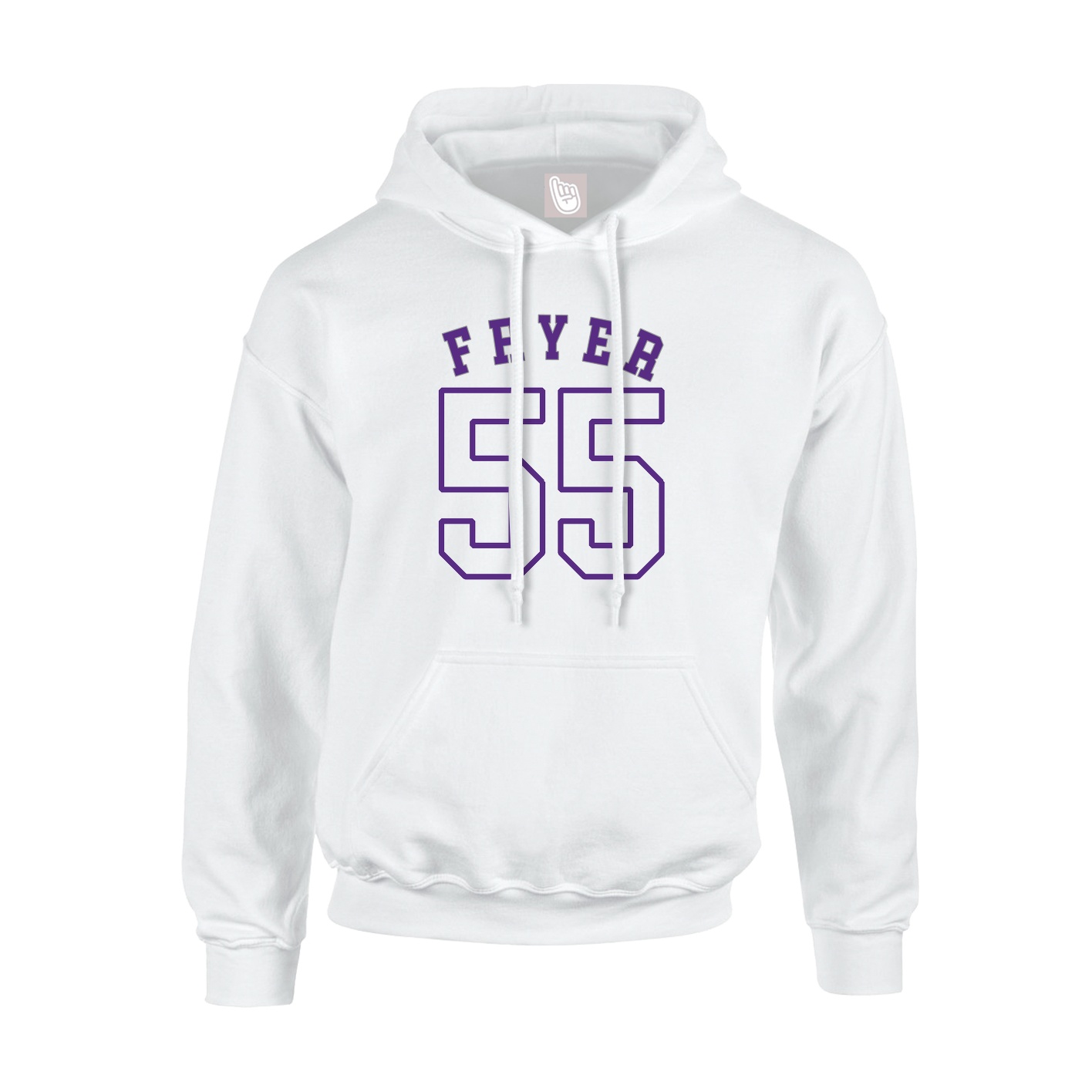 Hoodie — Shirsey Arch in White