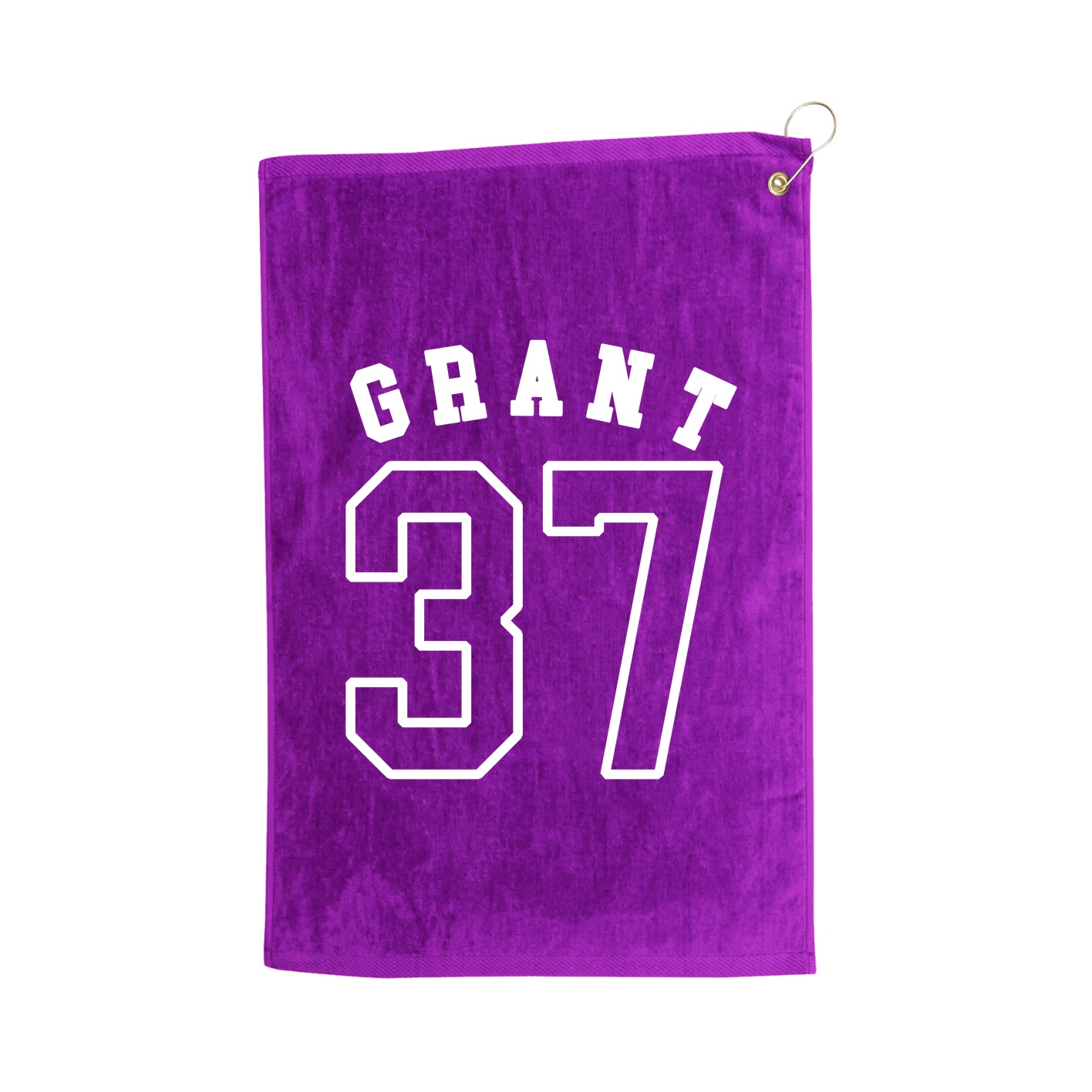 Golf Towel — Shirsey Arch in Purple