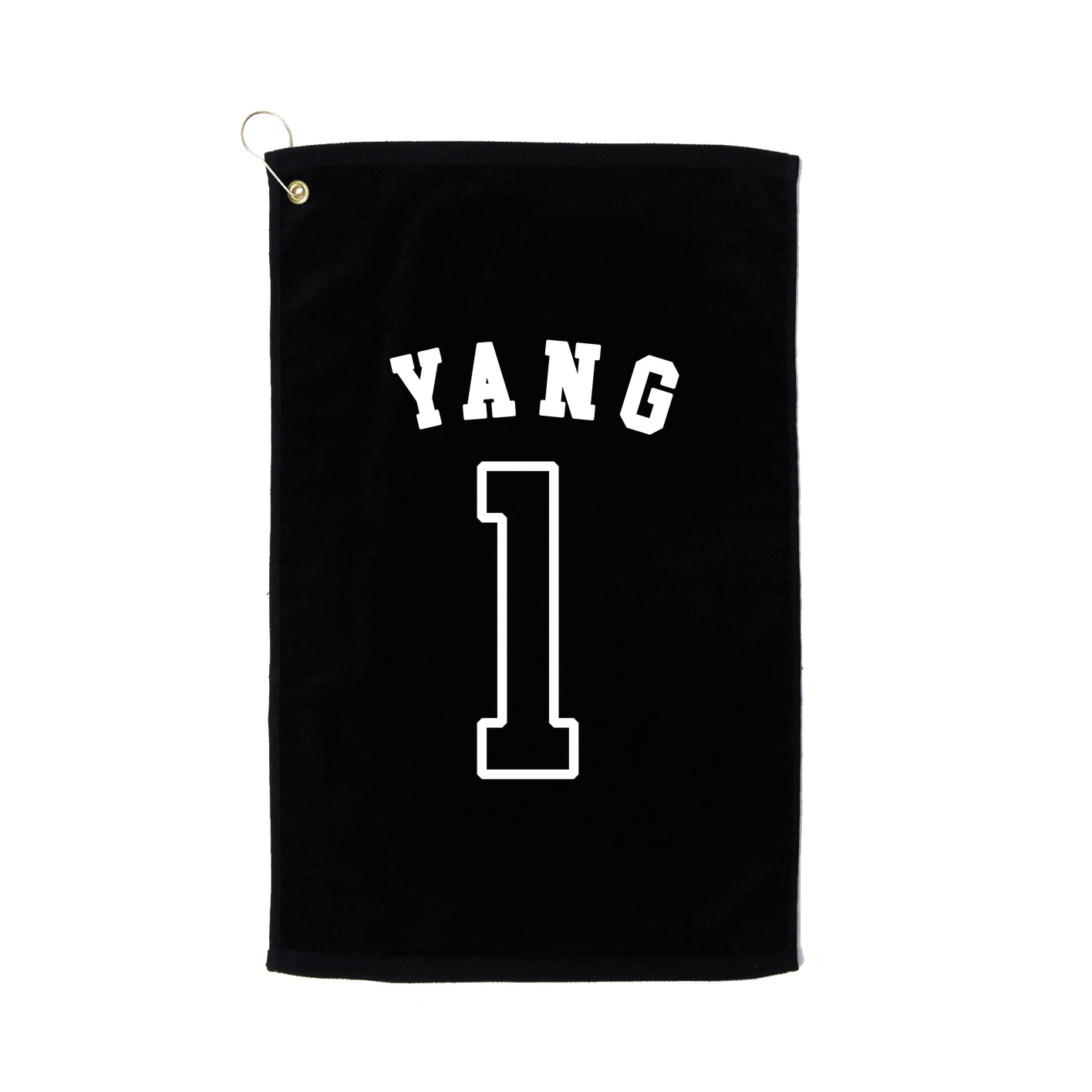 Golf Towel — Shirsey Arch in Black