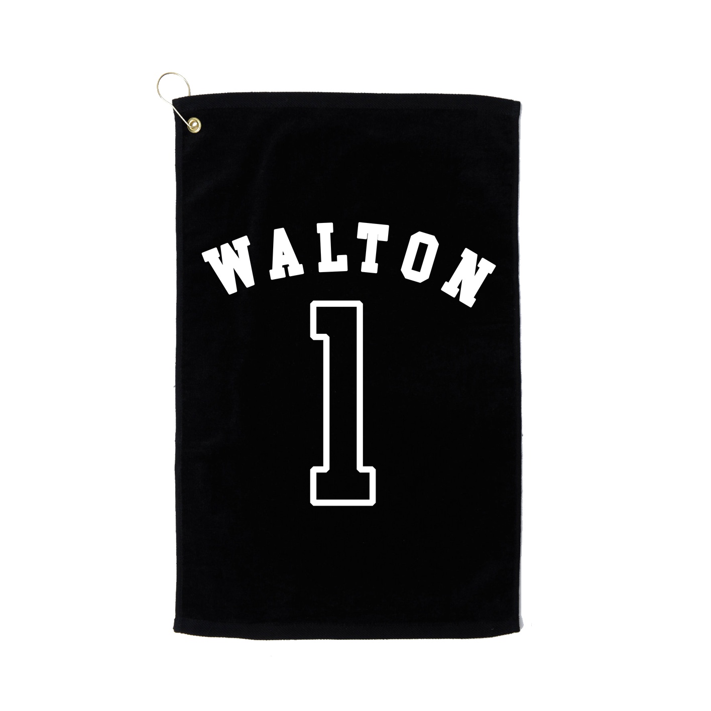 Golf Towel — Shirsey Arch in Black