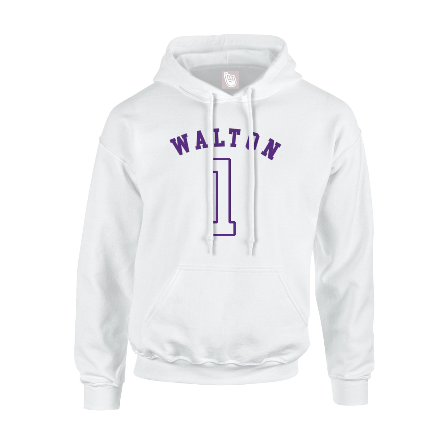 Hoodie — Shirsey Arch in White
