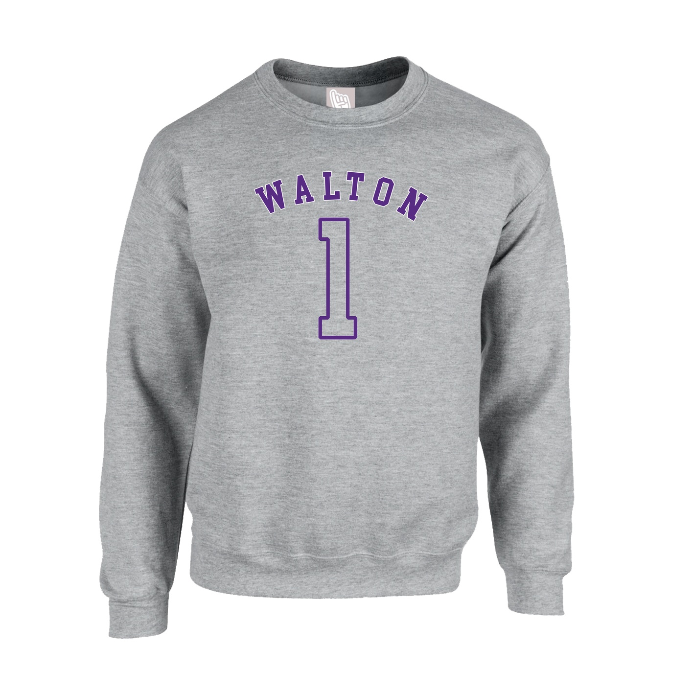 Fleece Crew — Shirsey Arch in Grey