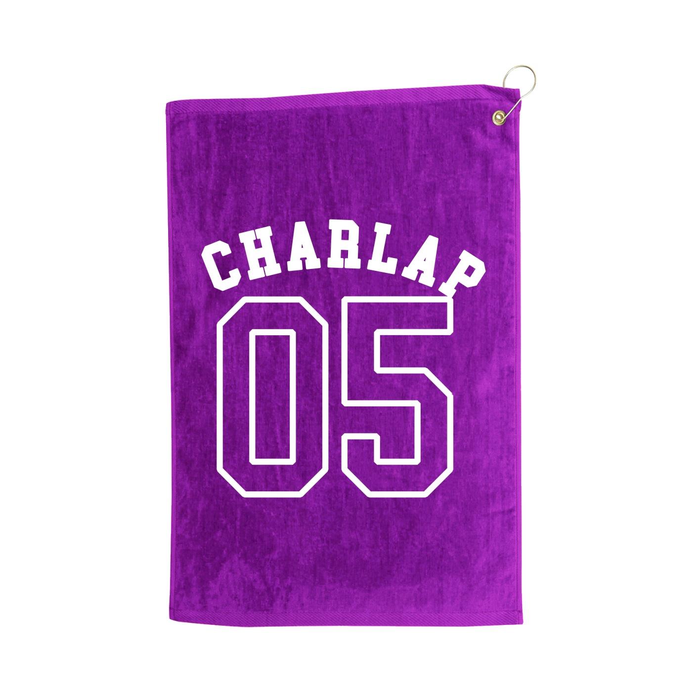 Golf Towel — Shirsey Arch in Purple