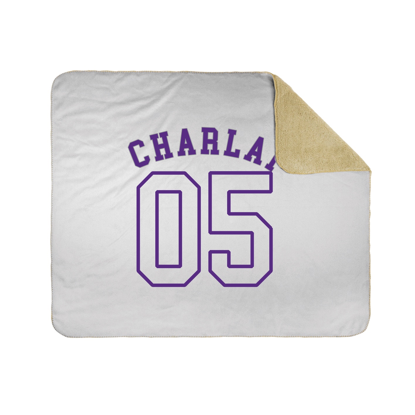 Throw Blanket — Shirsey Arch in White