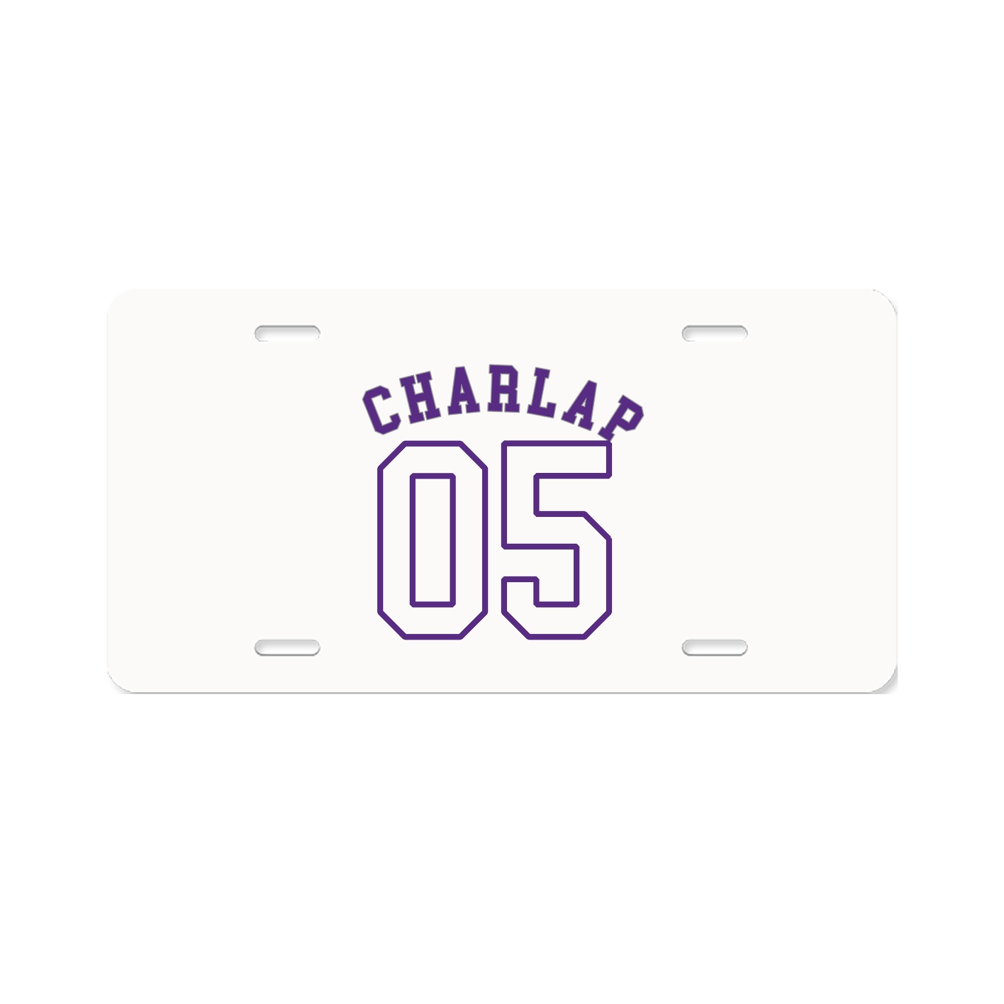 License Plate — Shirsey Arch in Classic