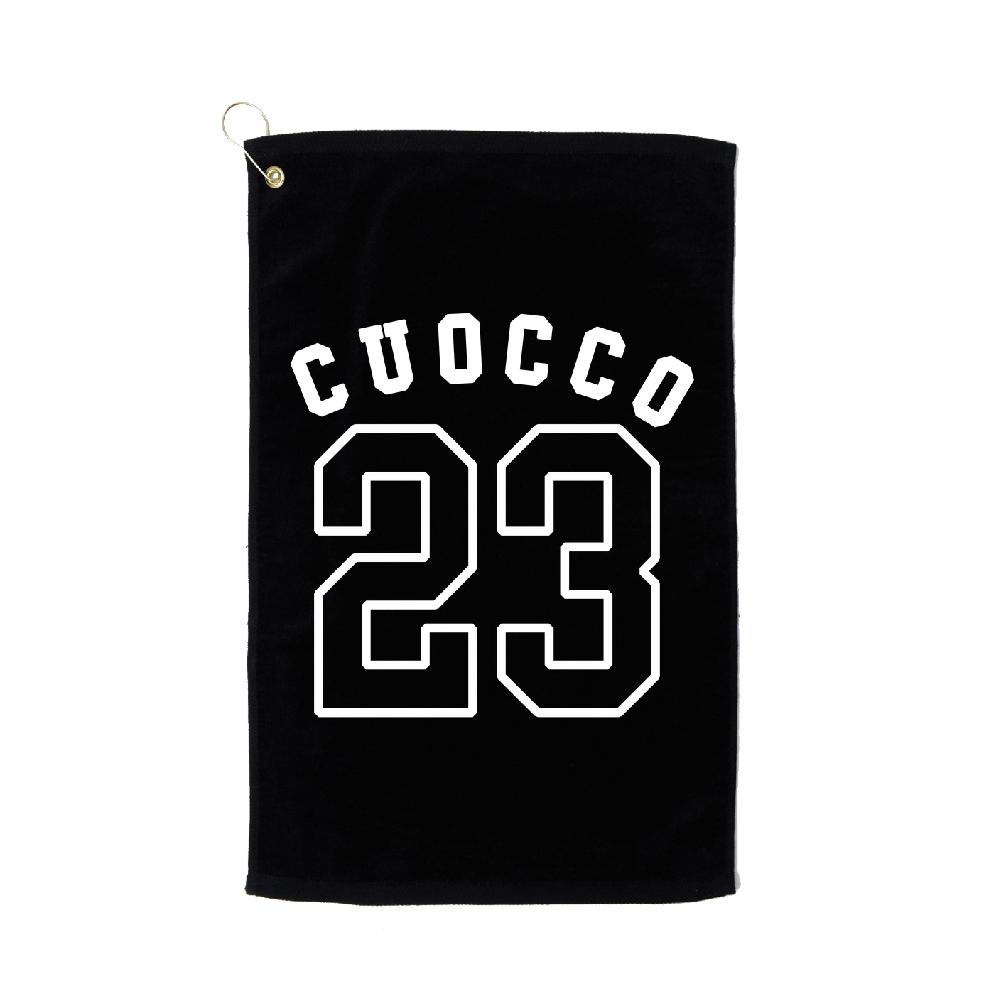 Golf Towel — Shirsey Arch in Black