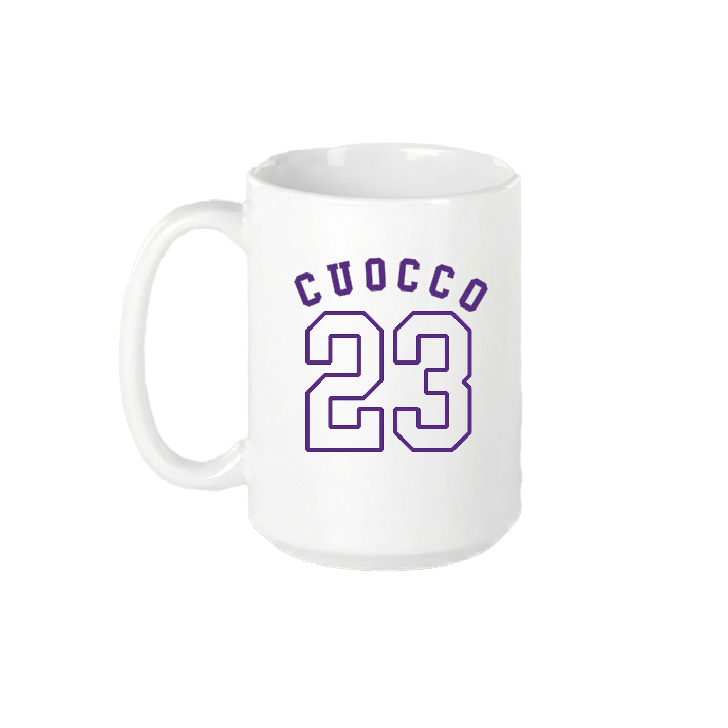 15oz Coffee Mug — Shirsey Arch in White